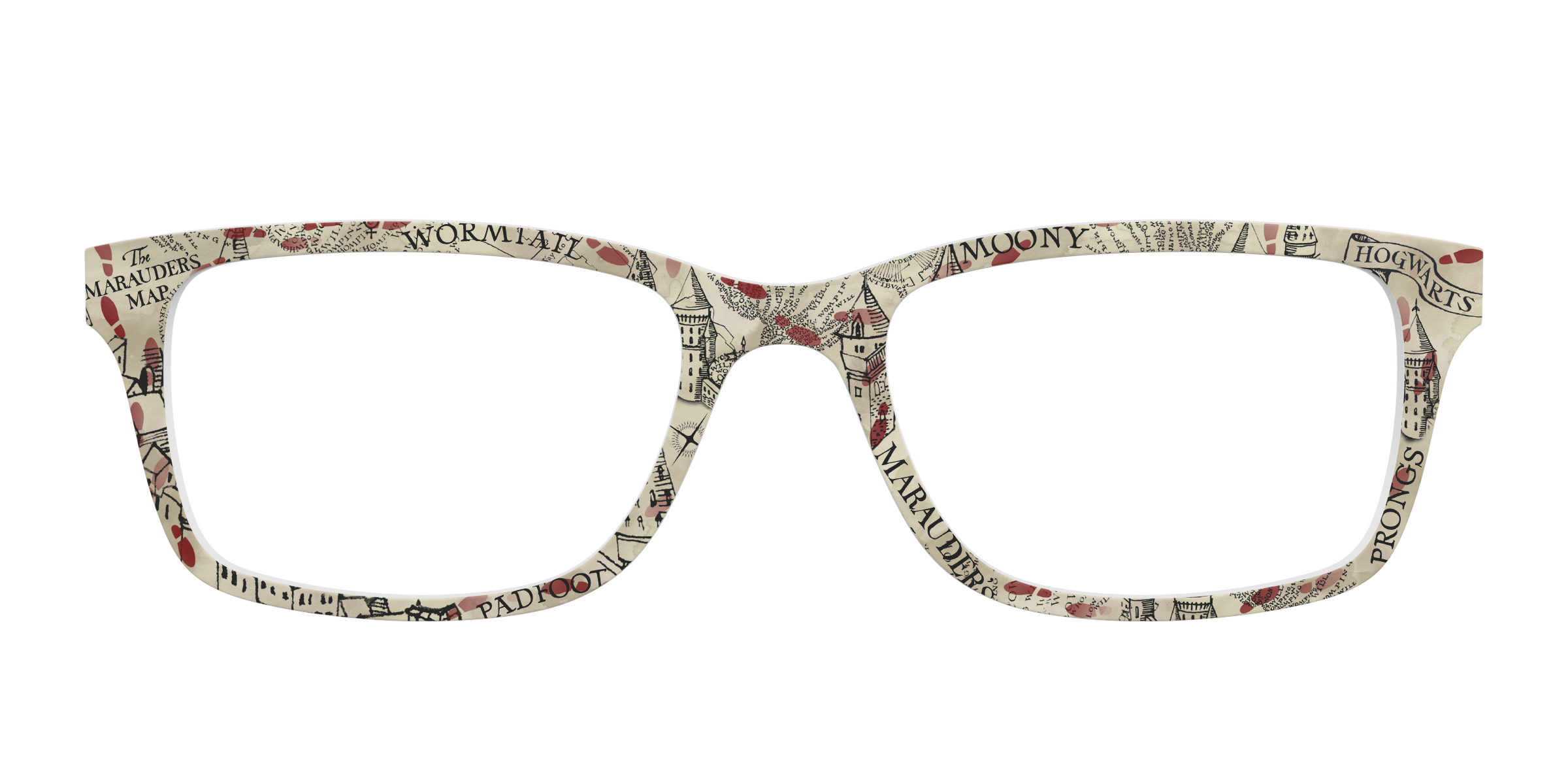Pair Eyewear Collabs Marauders Map top magnetico mappa
