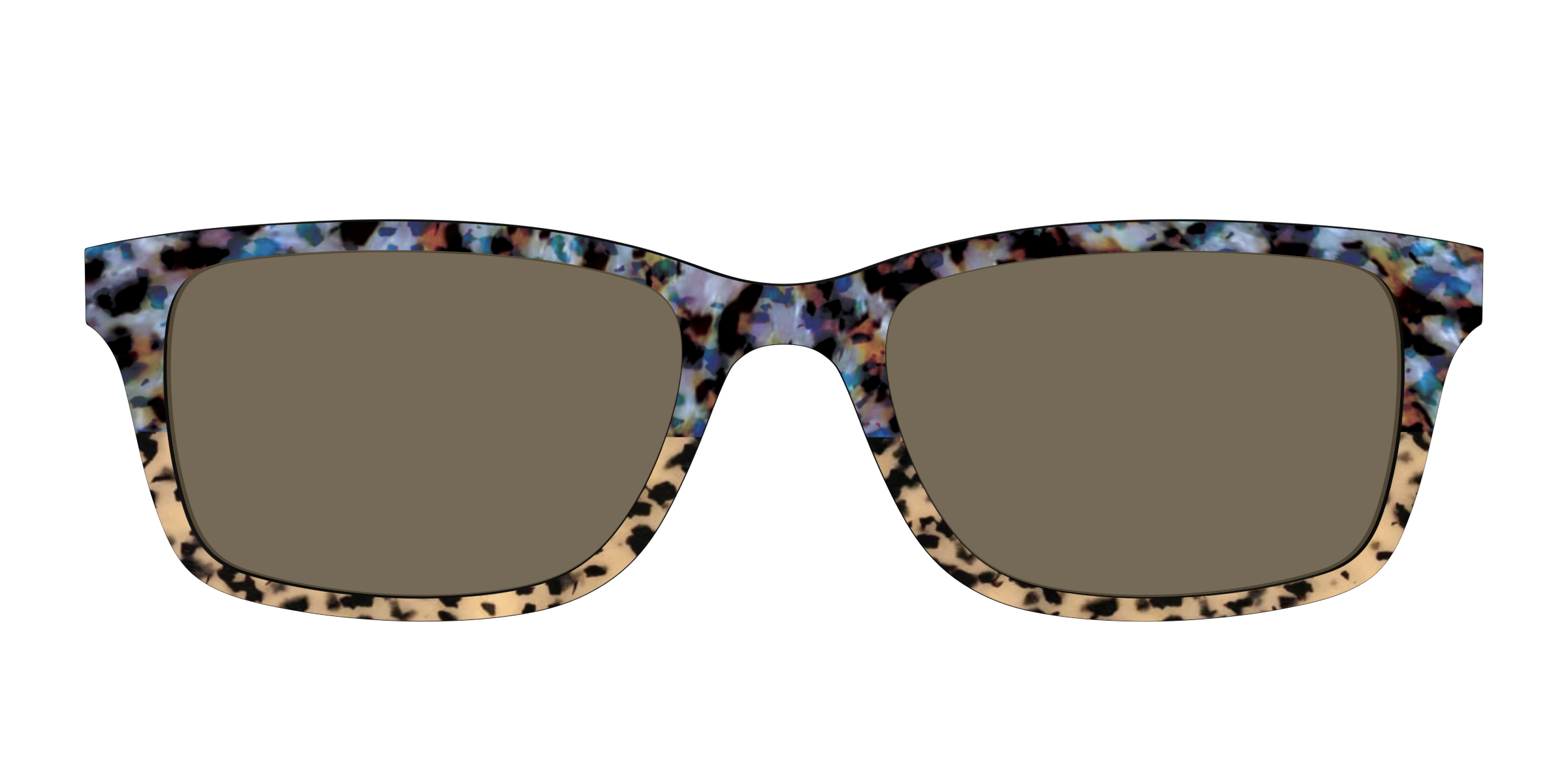 Pair Eyewear Oasis Tortoise Split topper sole polarizzato 551