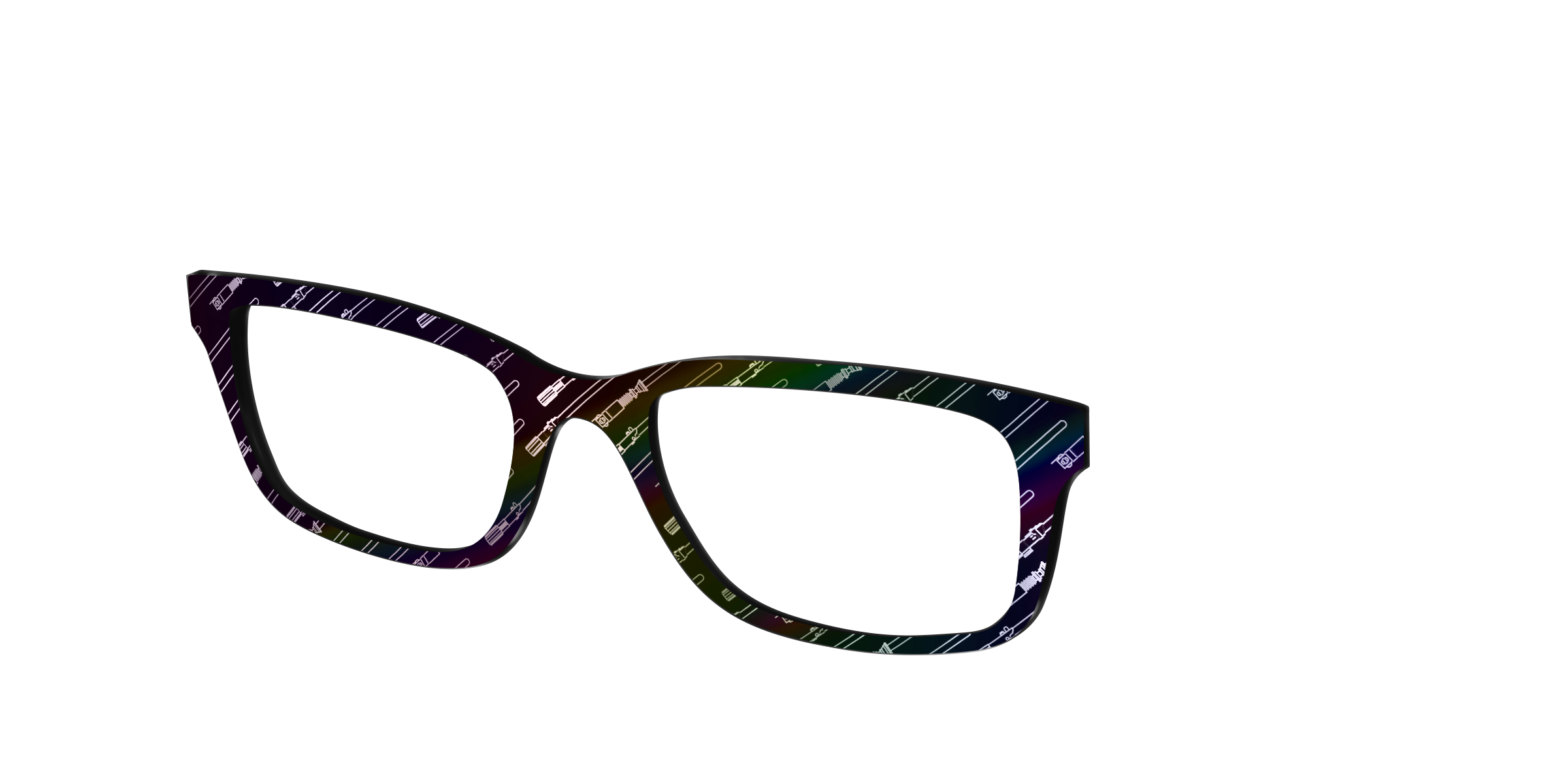 Pair Eyewear Collabs Lightsabers top magnetico Cedro