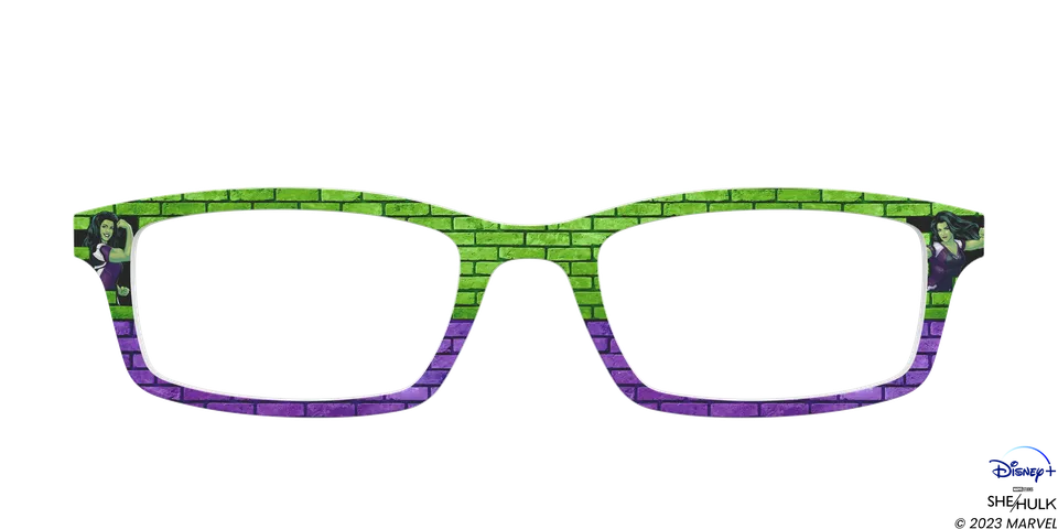 Pair Eyewear Collabs The She Hulk MR22 top occhiali verde
