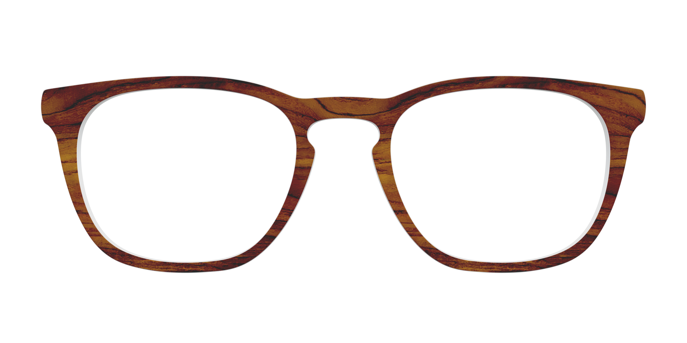 Pair Eyewear Solid Tops Woodgrain top marrone effetto legno