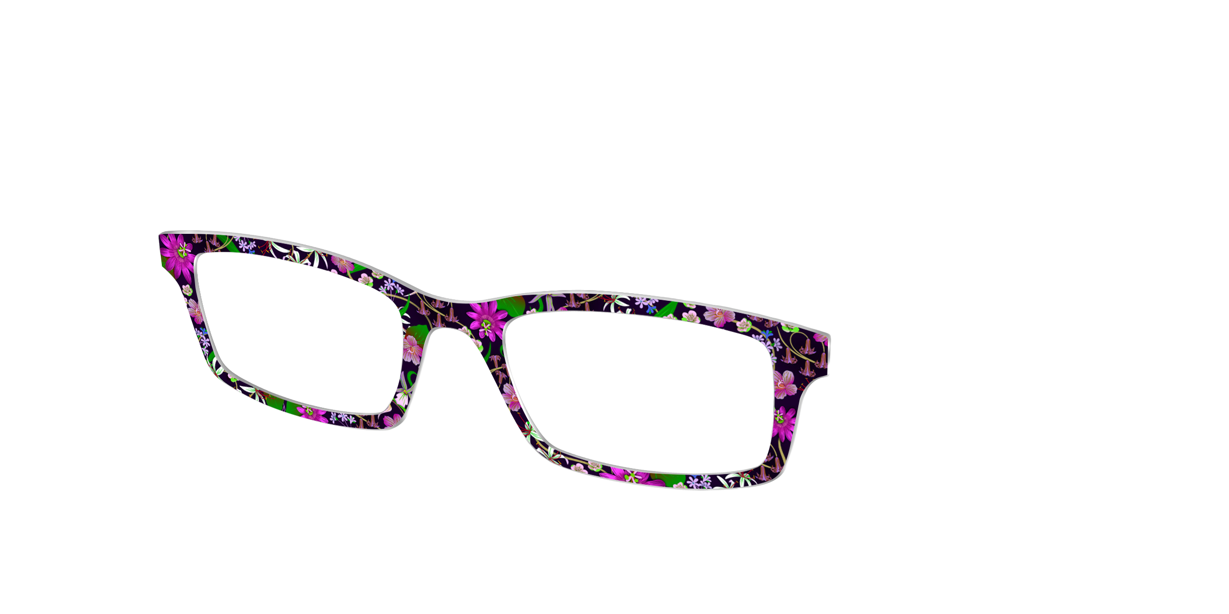 Pair Eyewear Design Tops Nightfall Blossoms top per occhiali fiori