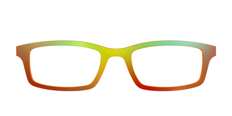 Pair Eyewear Solid Tops Apricot Ombre top magnetico arancione