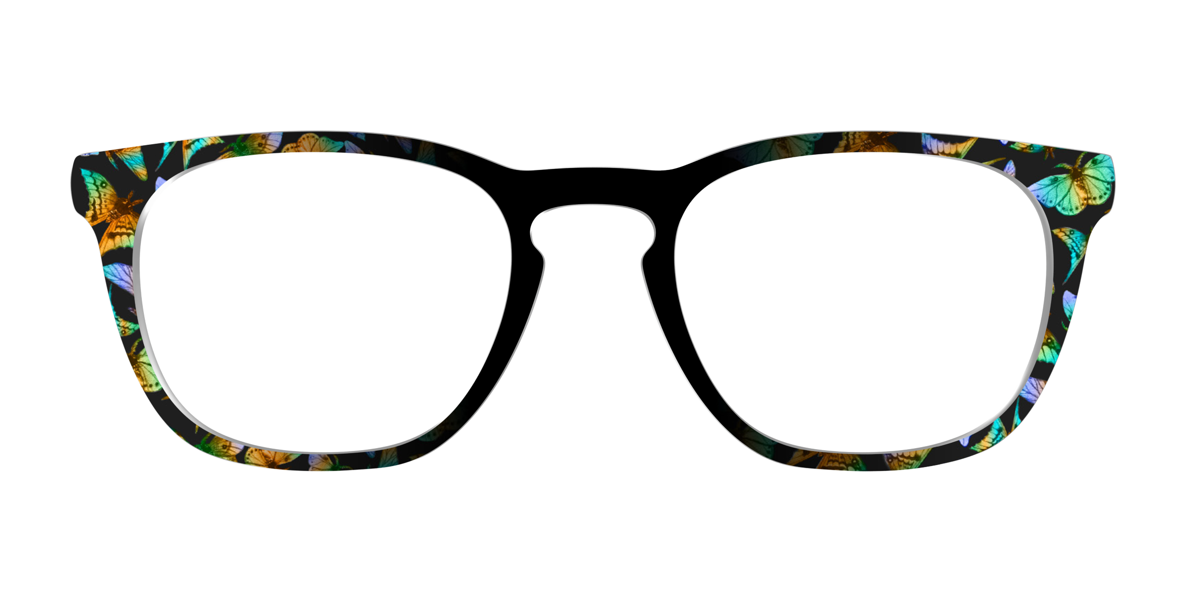 Pair Eyewear Design Tops The Mythic Moths top occhiali farfalle