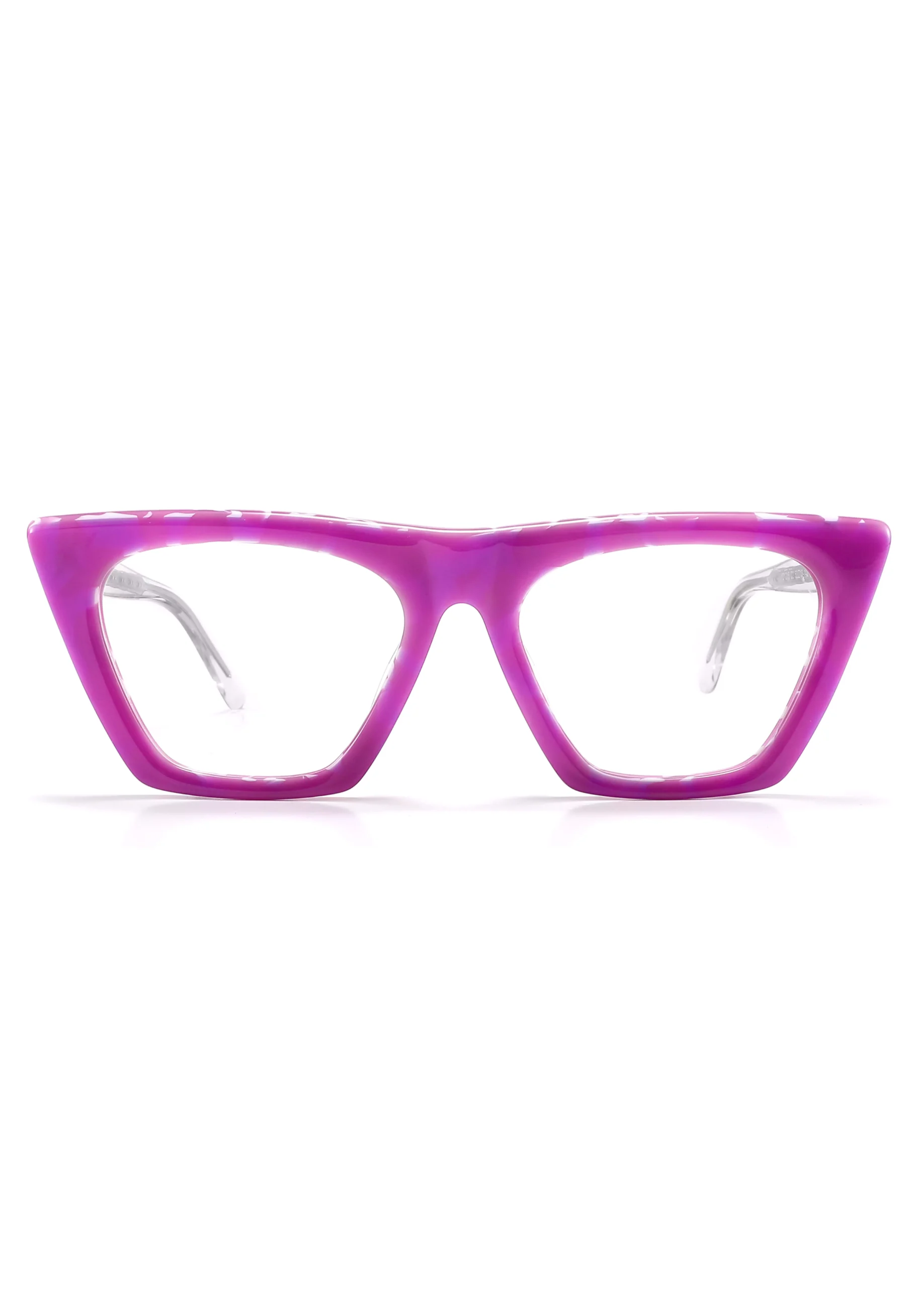 Ouyuan YD1215 montatura occhiali trapezoidale fashion