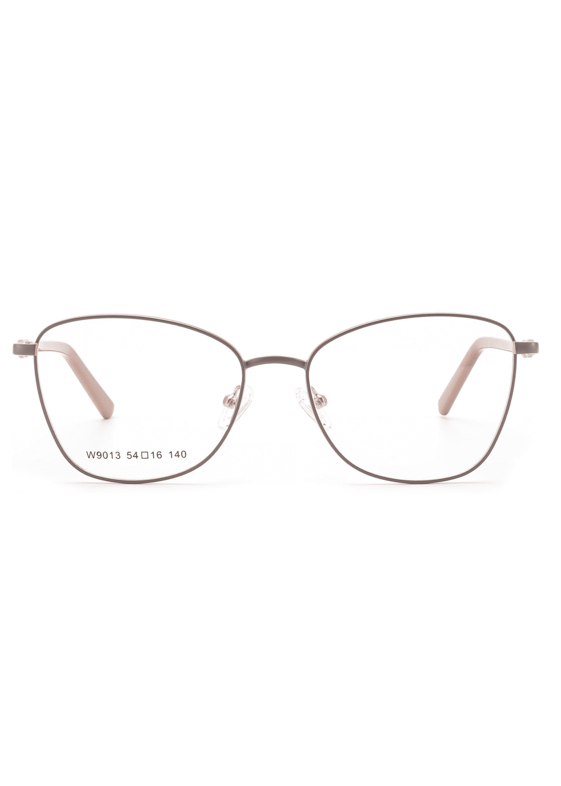 Ouyuan W9013 montatura occhiali donna acciaio cangiante