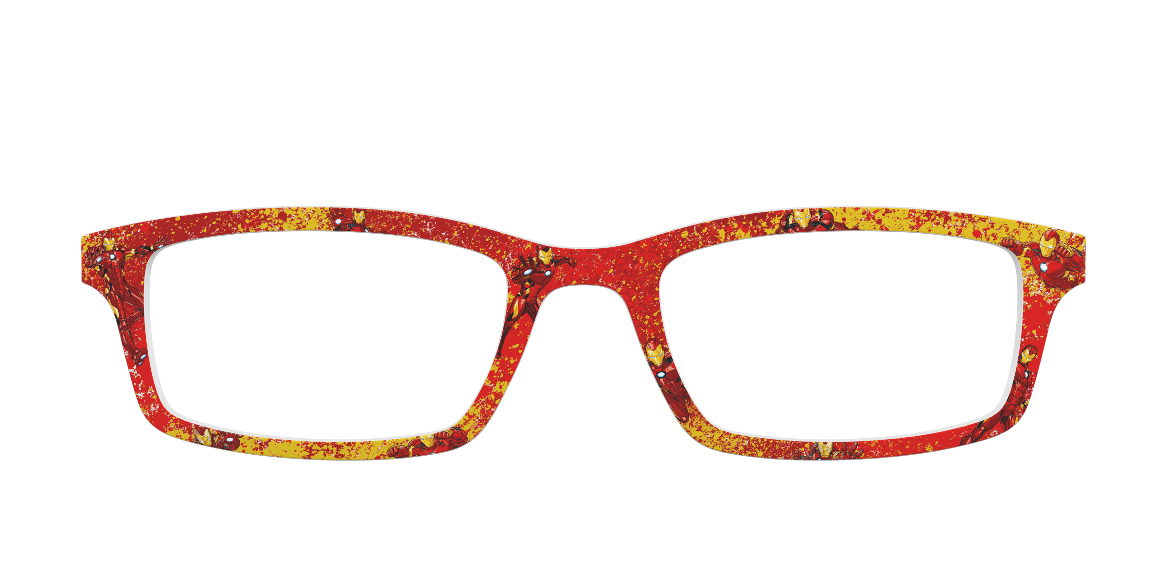 Pair Eyewear Collabs The Iron Man Splatter top IM2 Marvel