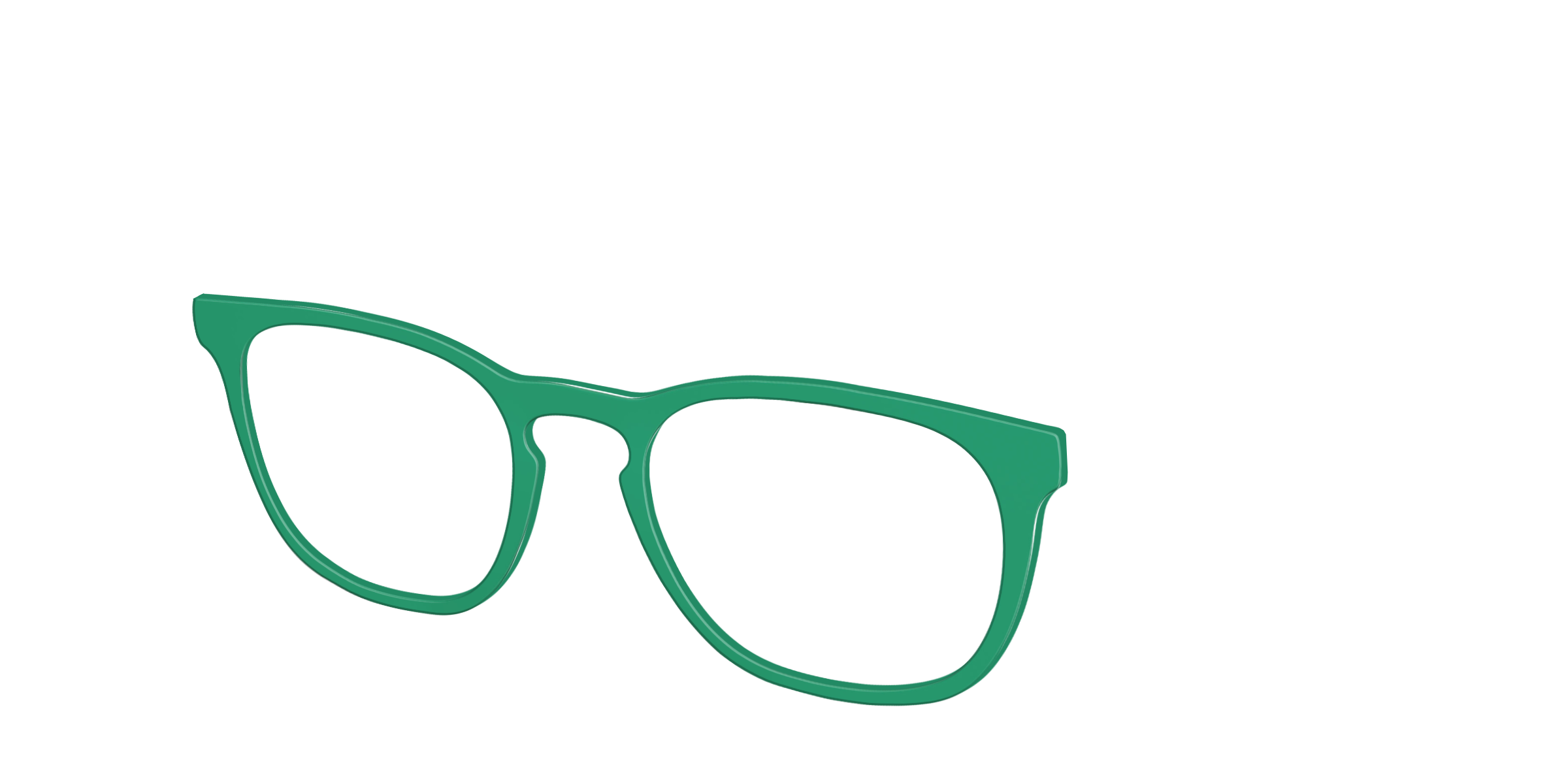 Pair Eyewear Solid Tops The Forest Green top per occhiali