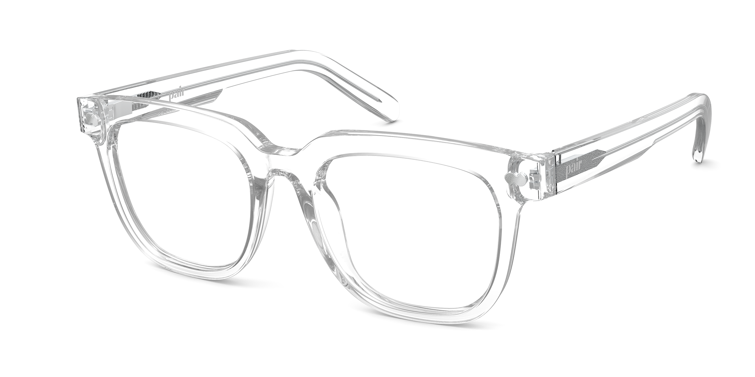 Pair Eyewear Payton Black montatura occhiali quadrata nera