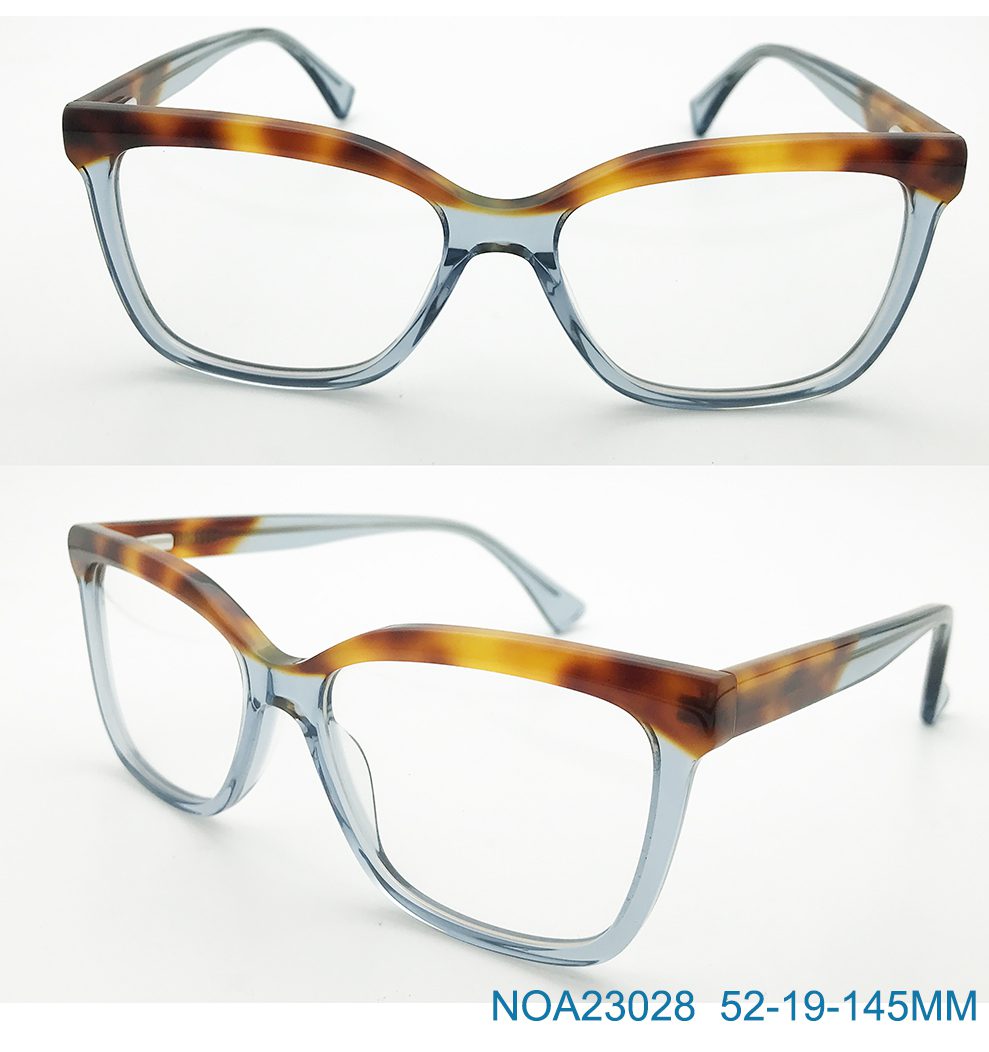Ouyuan NOA23028 montatura occhiali acetato classica