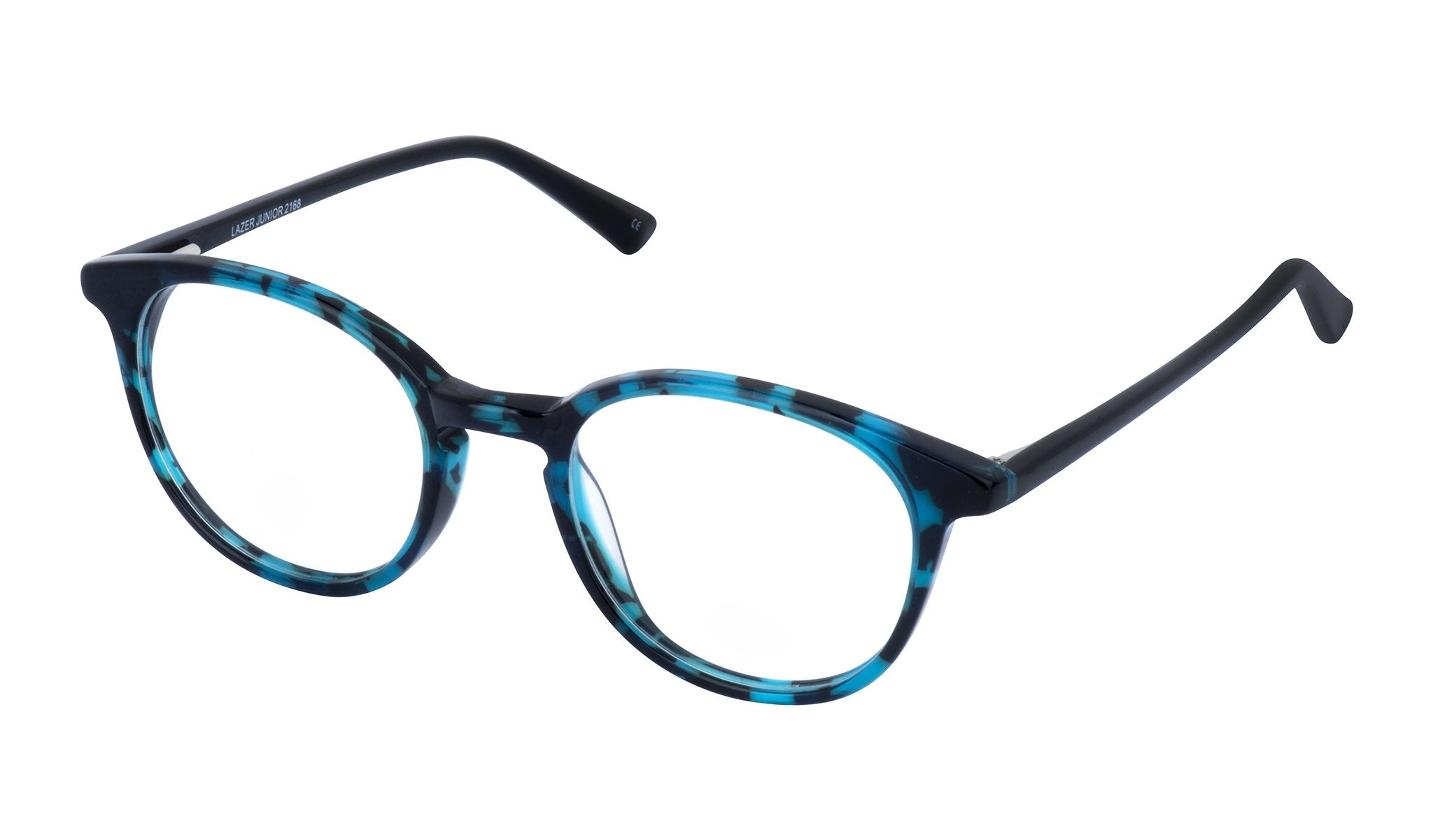 Lazer Junior 2168 occhiali da vista neri 45-19-125 rotondi