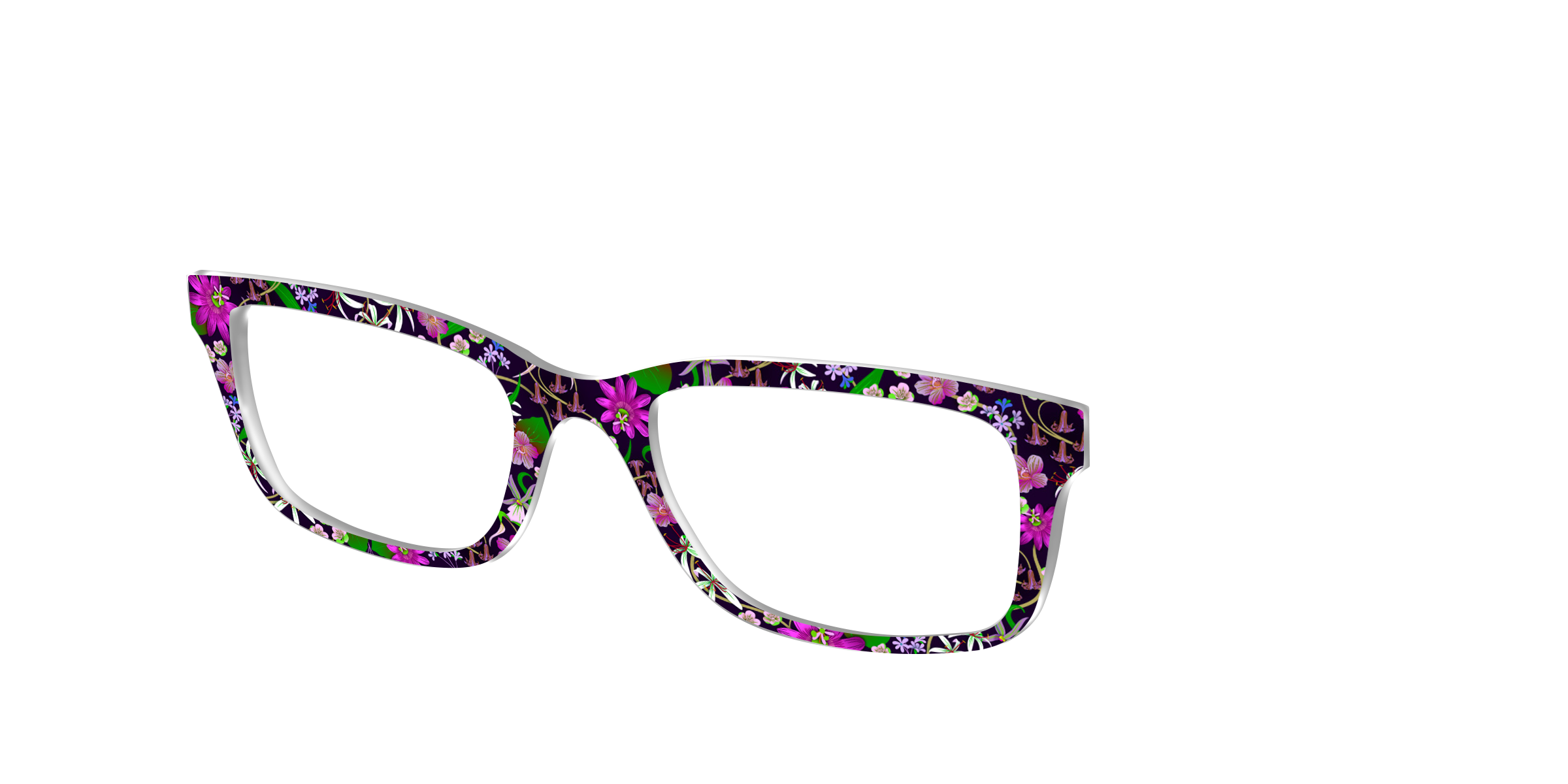 Pair Eyewear Design Tops Nightfall Blossoms top per occhiali fiori