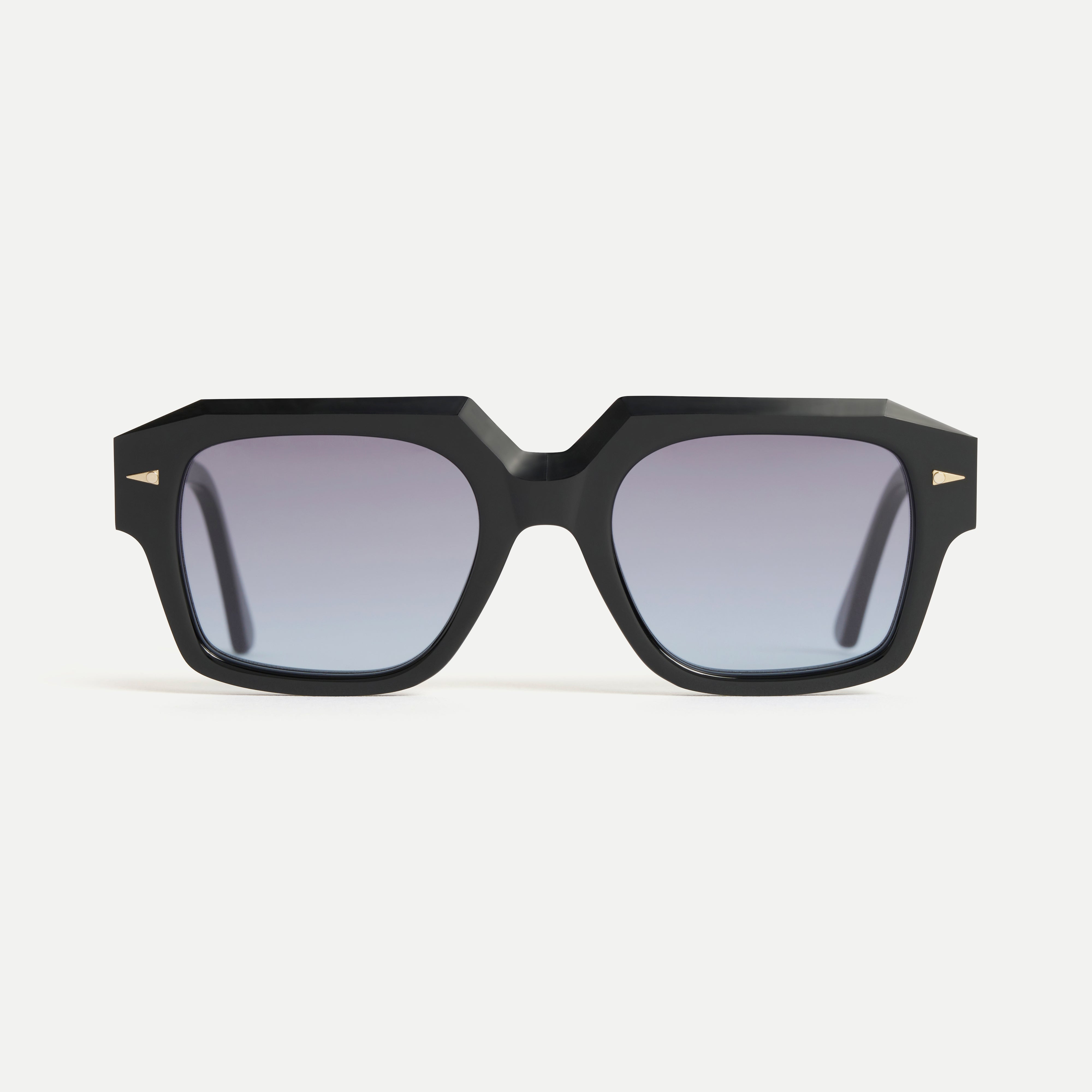 AHLEM Trudaine occhiali da sole Coffeelight oversize acetato