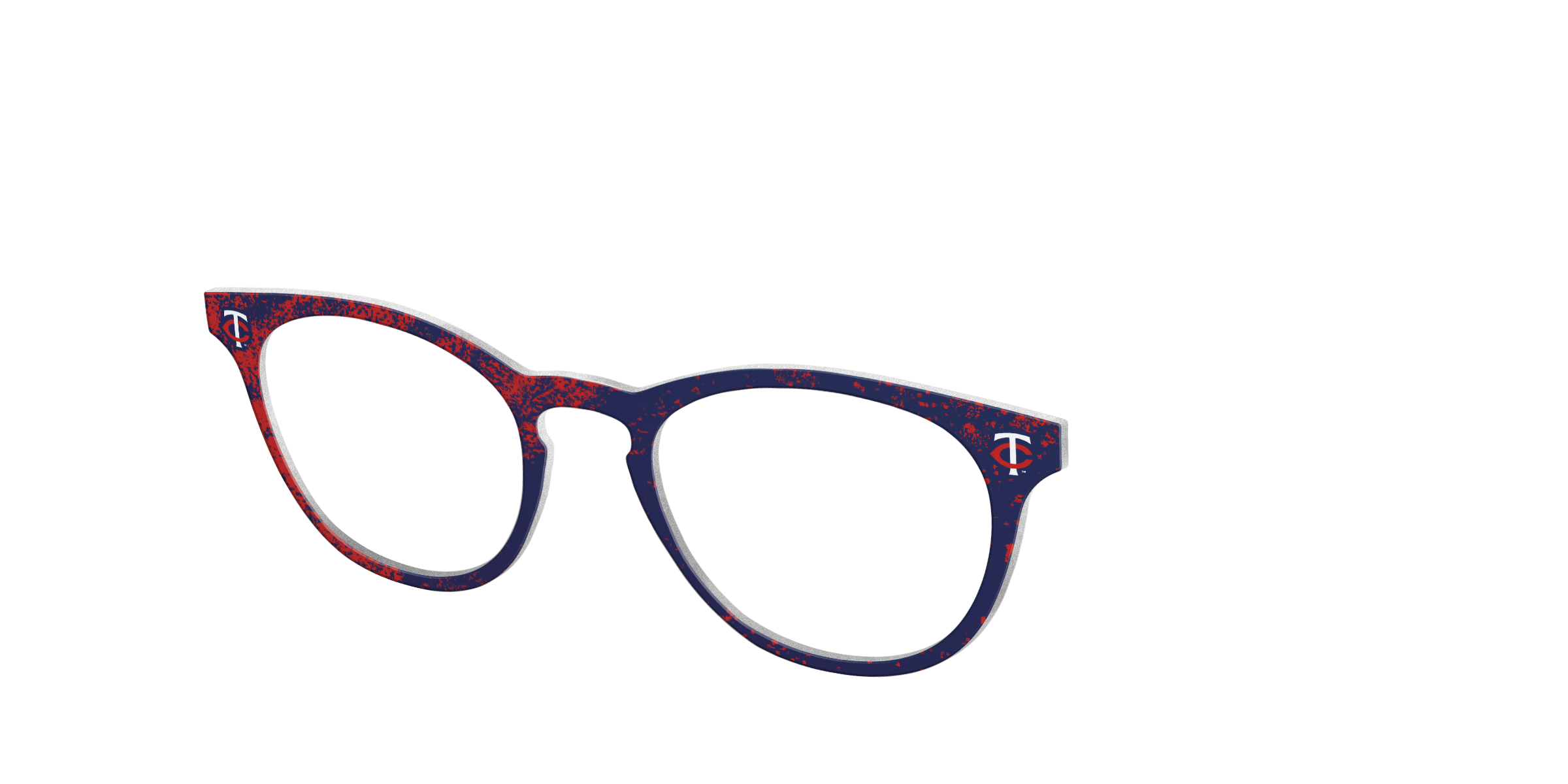 Pair Eyewear School Spirit Twins Home Run top occhiali rosso