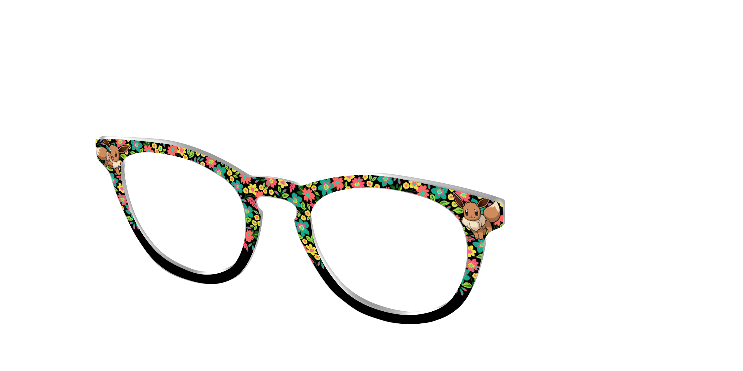 Pair Eyewear Collabs Eevee PK08 top occhiali giallo