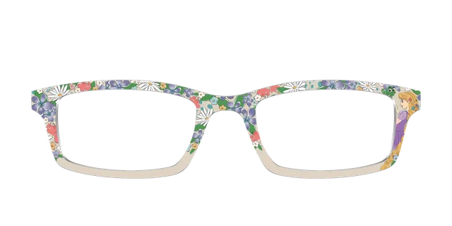 Pair Eyewear Collabs Rapunzel's Flower Crown top fiori