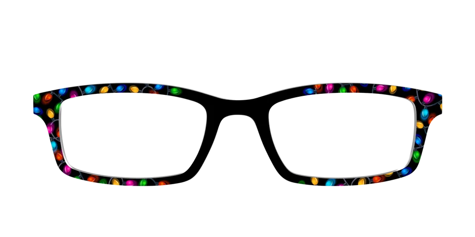 Pair Eyewear Design Tops Holiday Glow top occhiali feste invernali