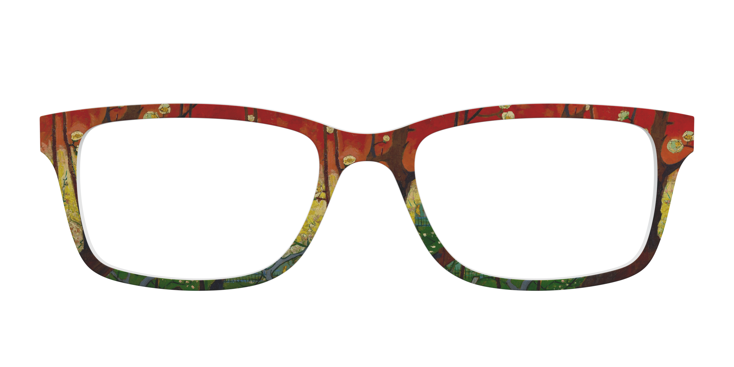 Pair Eyewear Collabs Flowering Plum top occhiali Van Gogh