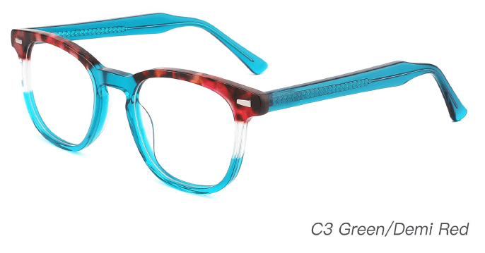 Ouyuan NOA23015 montatura occhiali acetato estiva