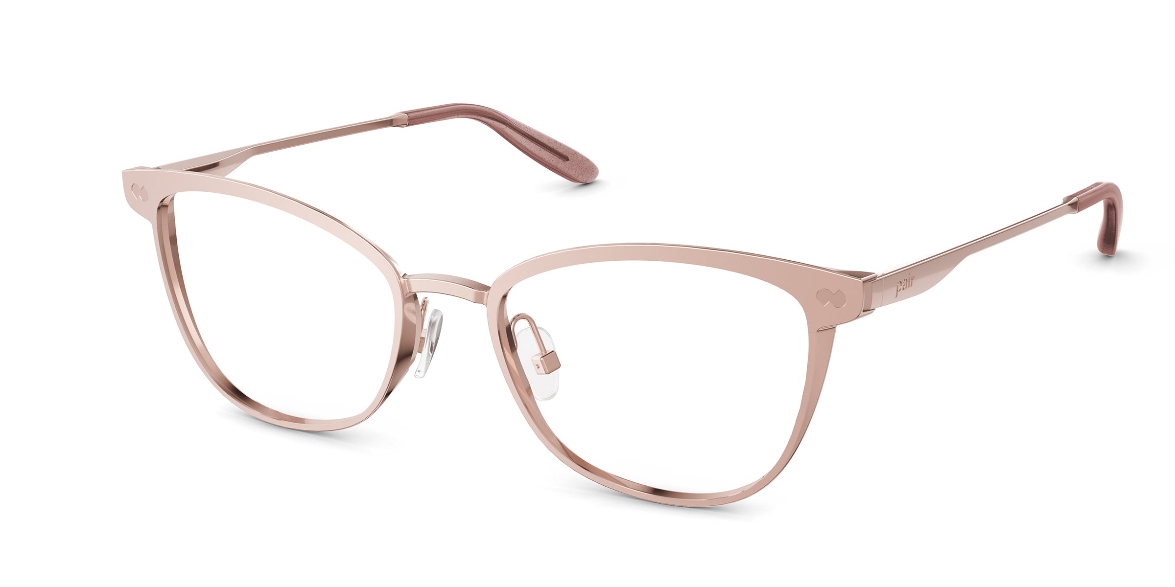 Pair Eyewear Base Frames Georgia Metal montatura cat-eye metallo