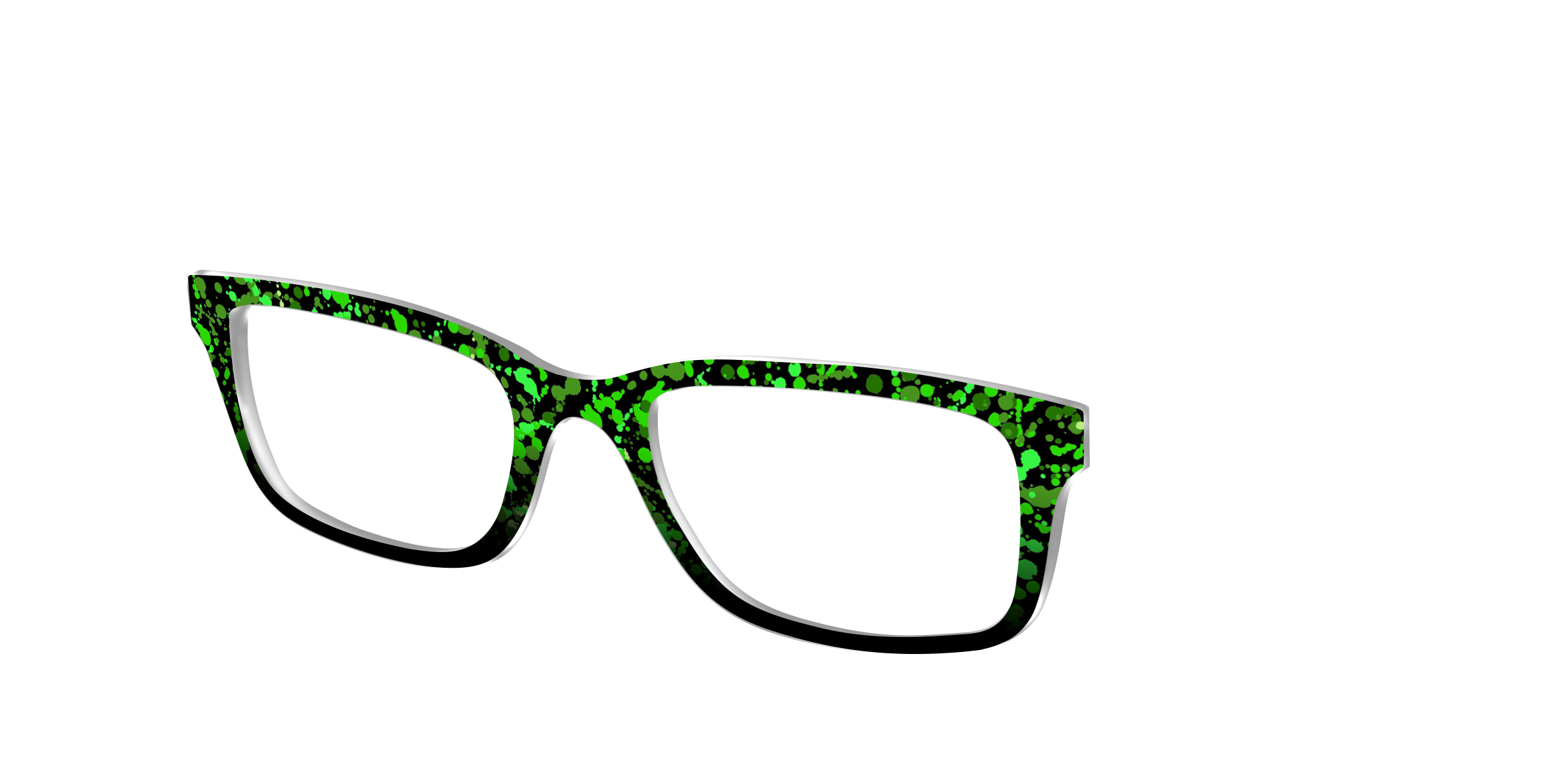 Pair Eyewear Design Tops The Slime Splatter top occhiali HW121