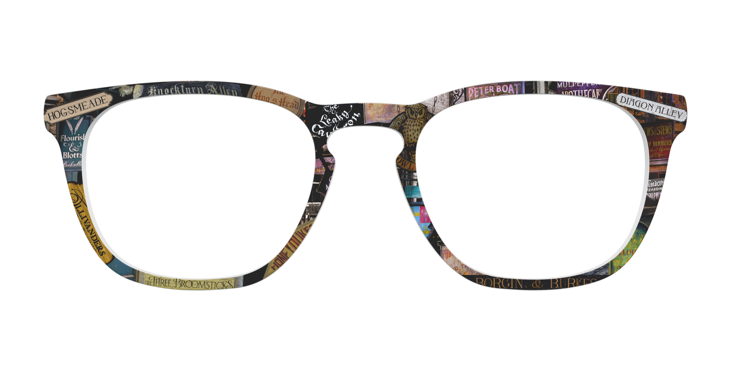 Pair Eyewear Wizarding Shops top frame Cedro marrone