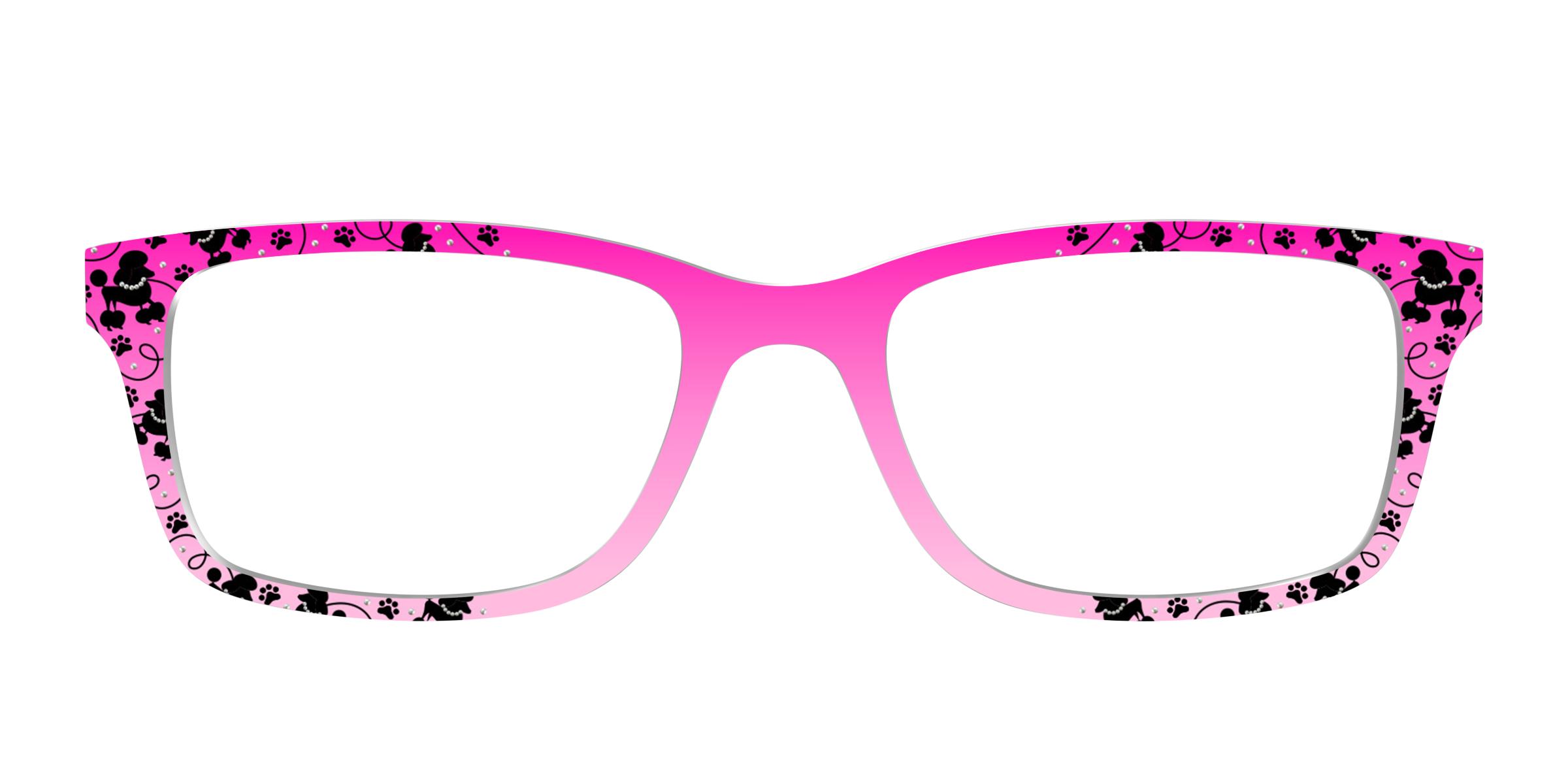 Pair Eyewear Sock Hop Pups topper occhiali DE03 cani