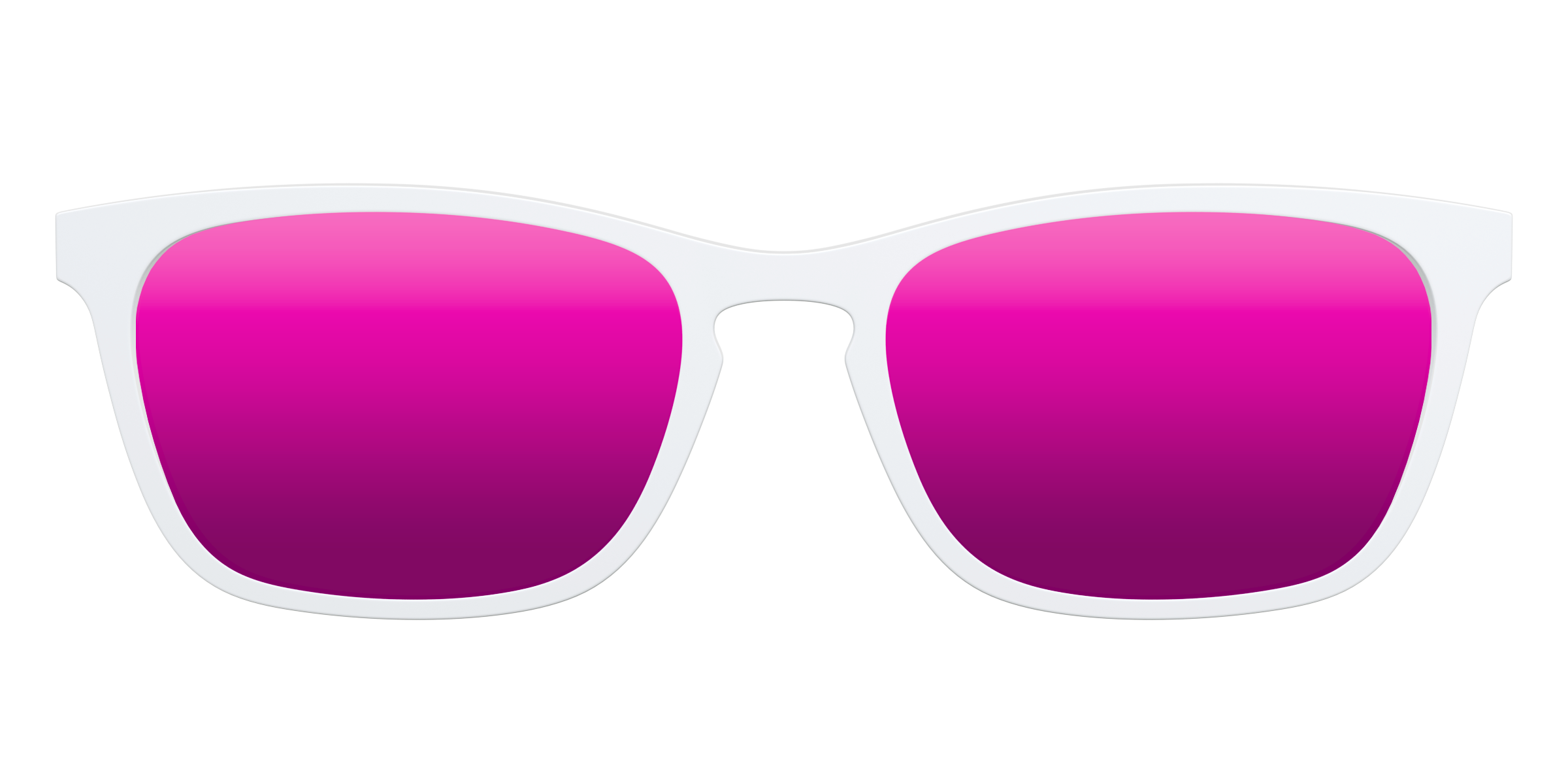 Pair Eyewear Sun Tops White top sole polarizzato bianco