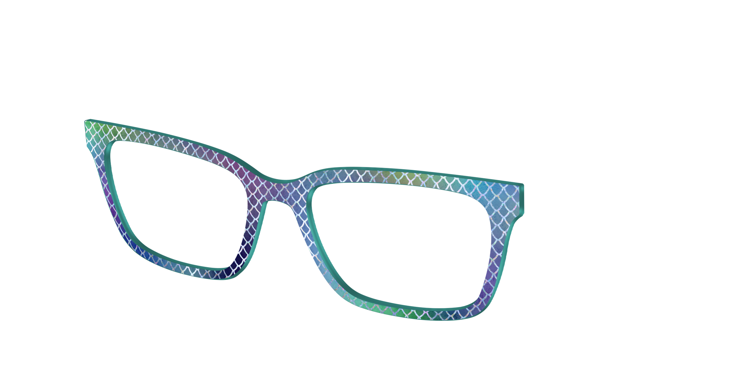 Pair Eyewear Design Tops Dragon Scales top occhiali olografico
