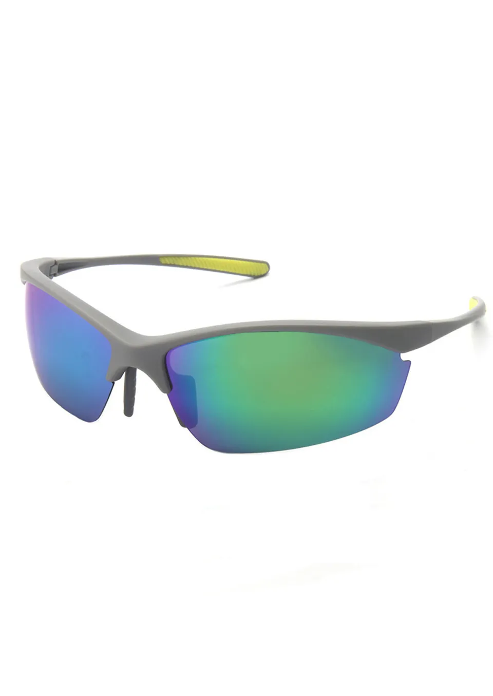 Ouyuan Sunglasses Occhiali Bici 20265181 TR90 Semimontatura Uomo