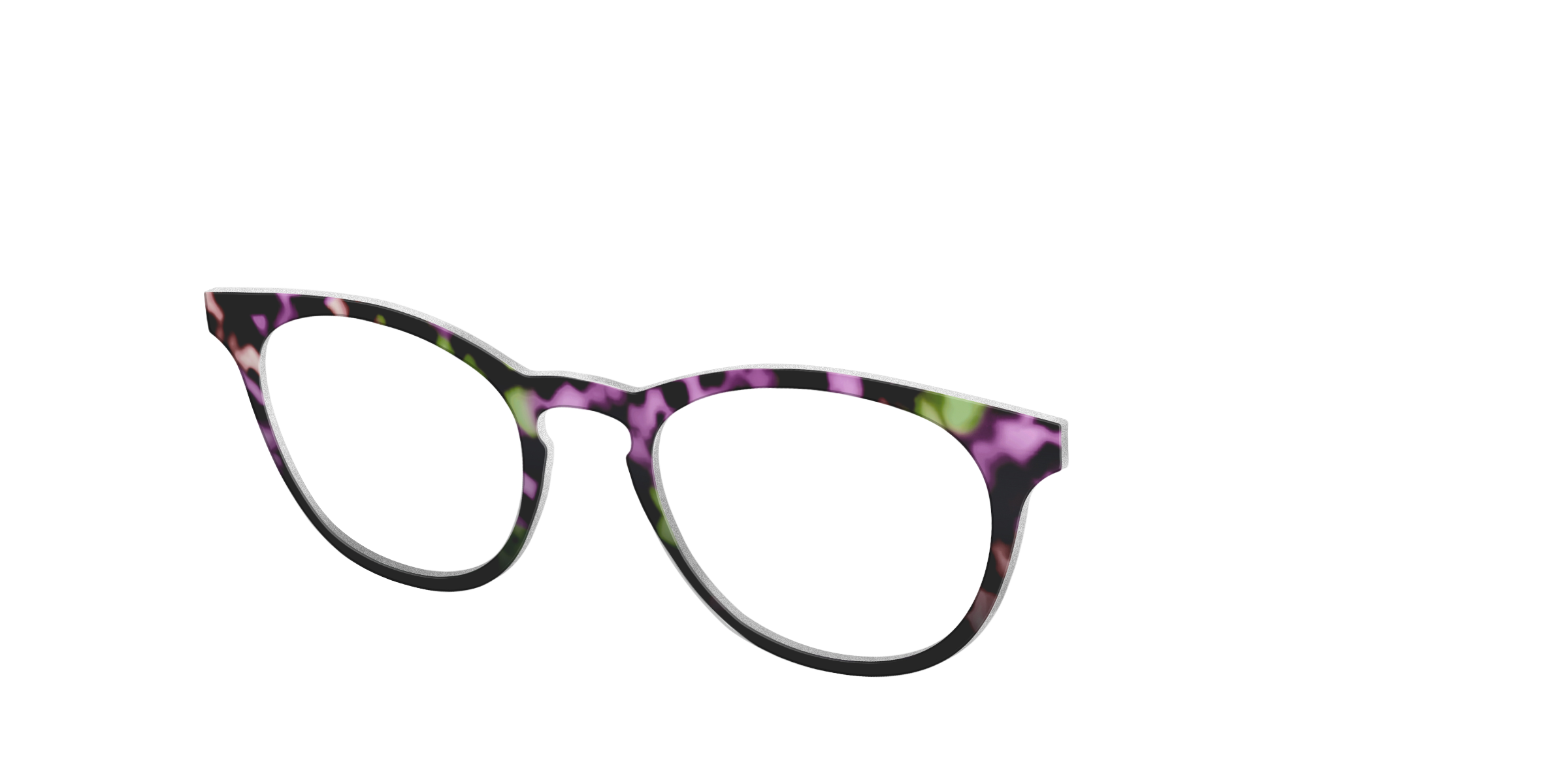 Pair Eyewear Solid Boysenberry Tortoise top occhiali Serra