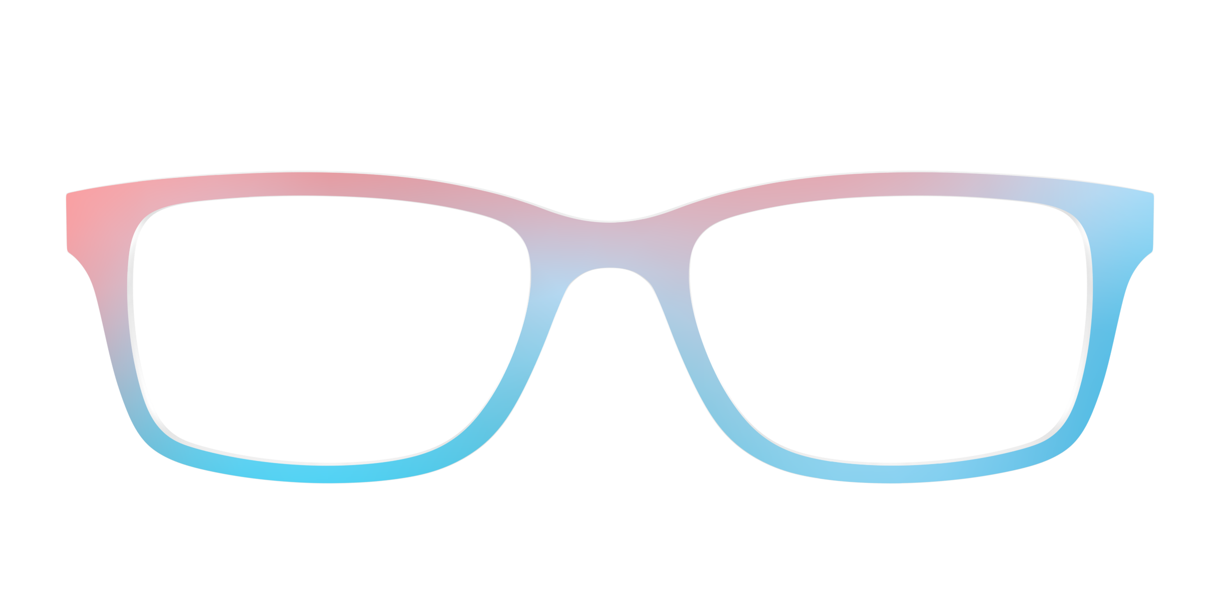 Pair Eyewear Solid Tops Daybreak Ombre top sfumato tinta unita