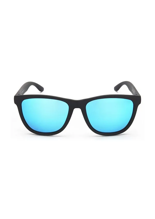 Ouyuan JDS2070Y002 occhiali da sole azzurro fluo polarizzati