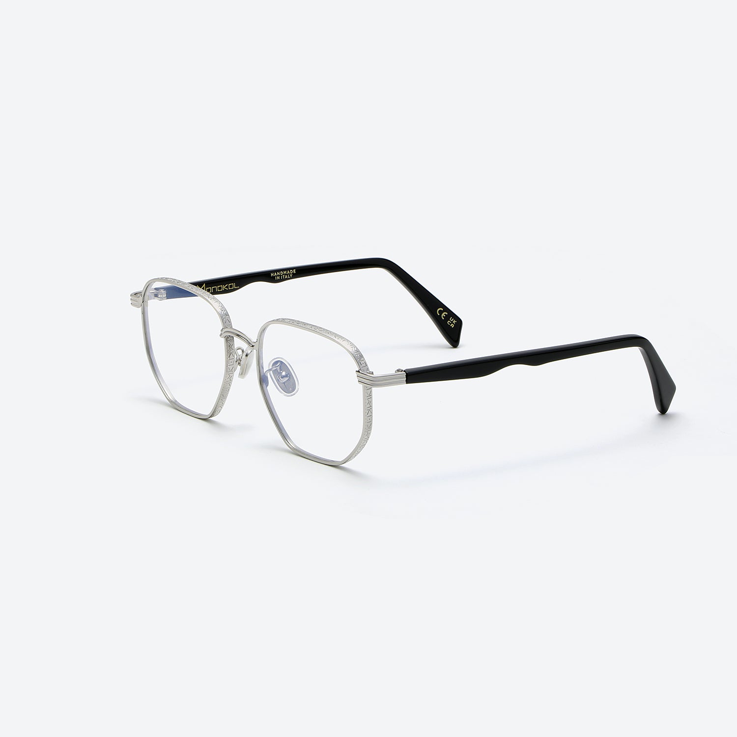 Monokol Evolved Boldness MK350 C2 occhiali vista quadrati metallo