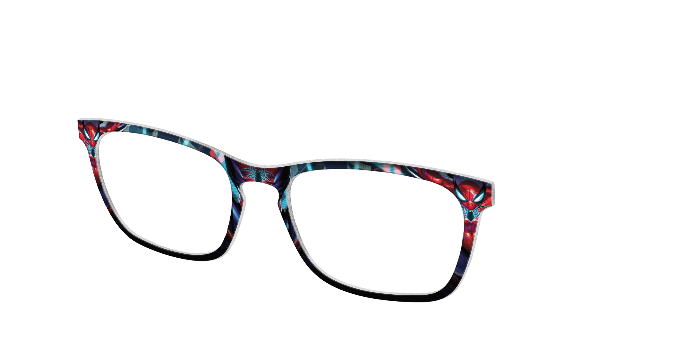 Pair Eyewear Collabs Spider-Man top per occhiali rosso