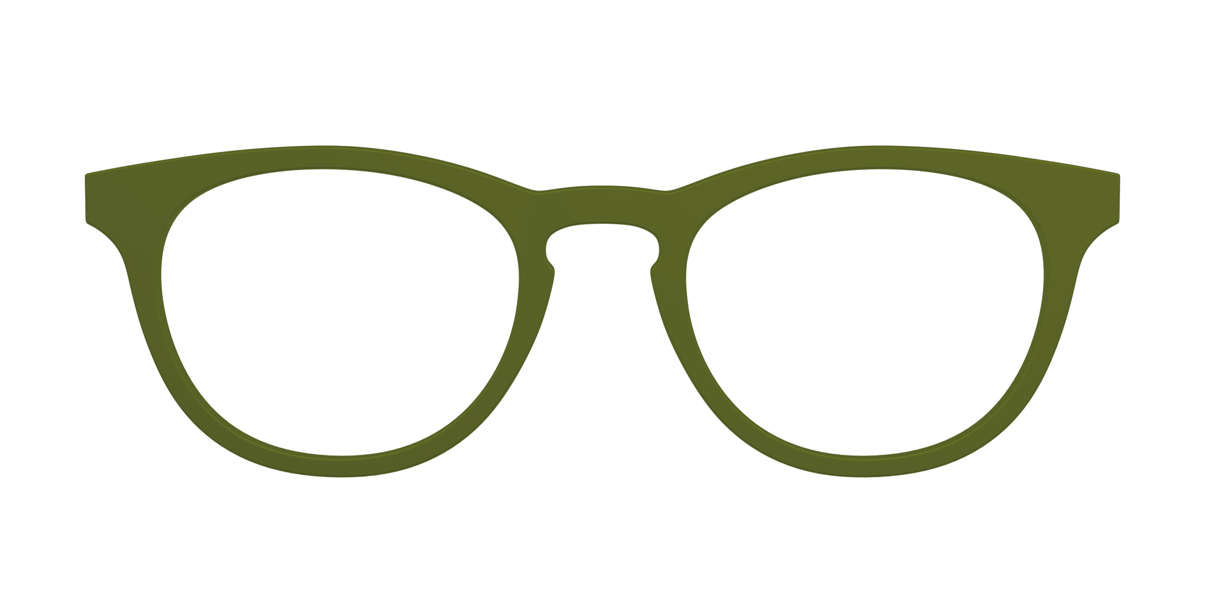 Pair Eyewear Solid Tops The Army Green cover occhiali verde