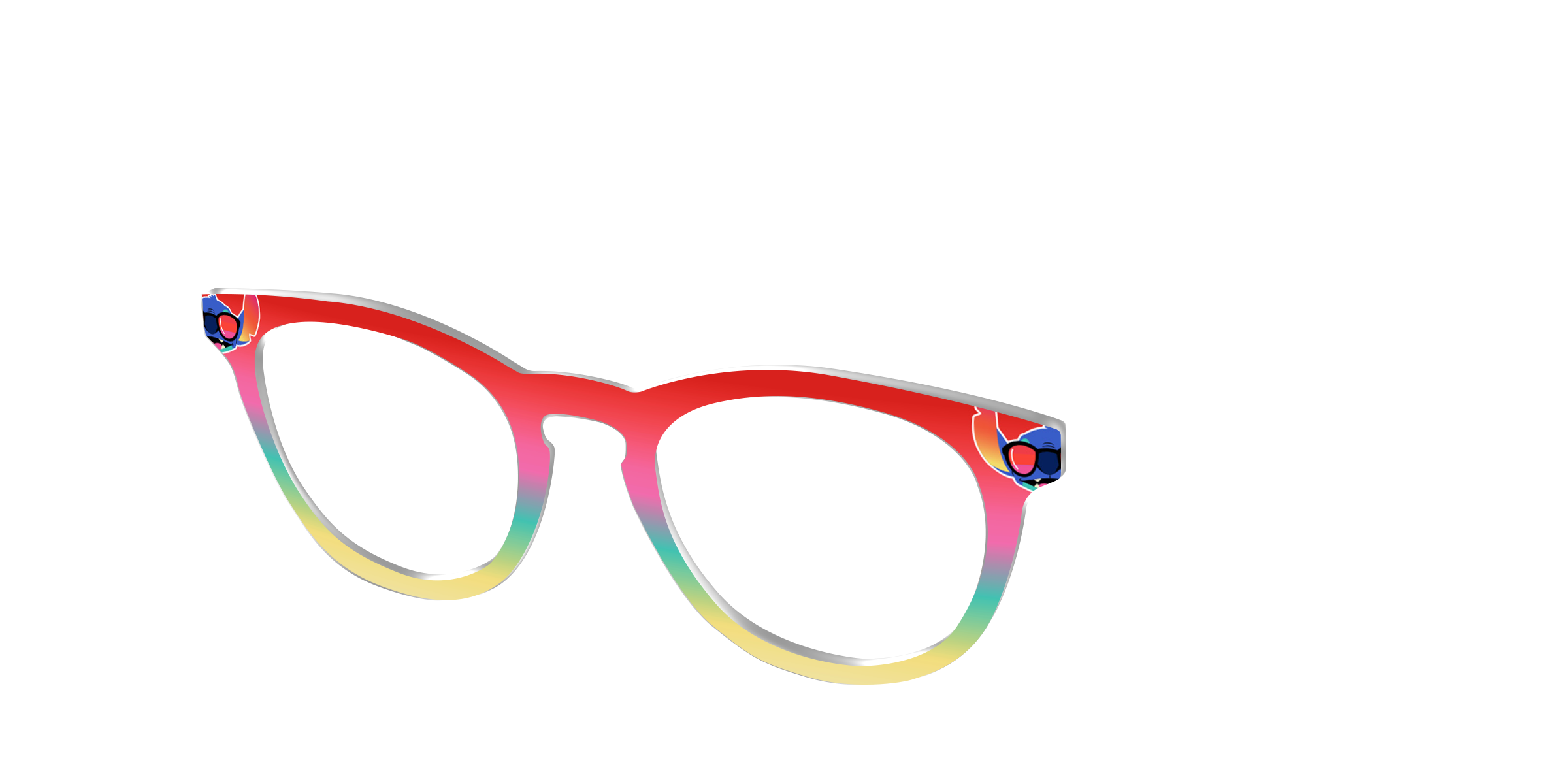Pair Eyewear Collabs Beach Dreamin Gradient top magnetico