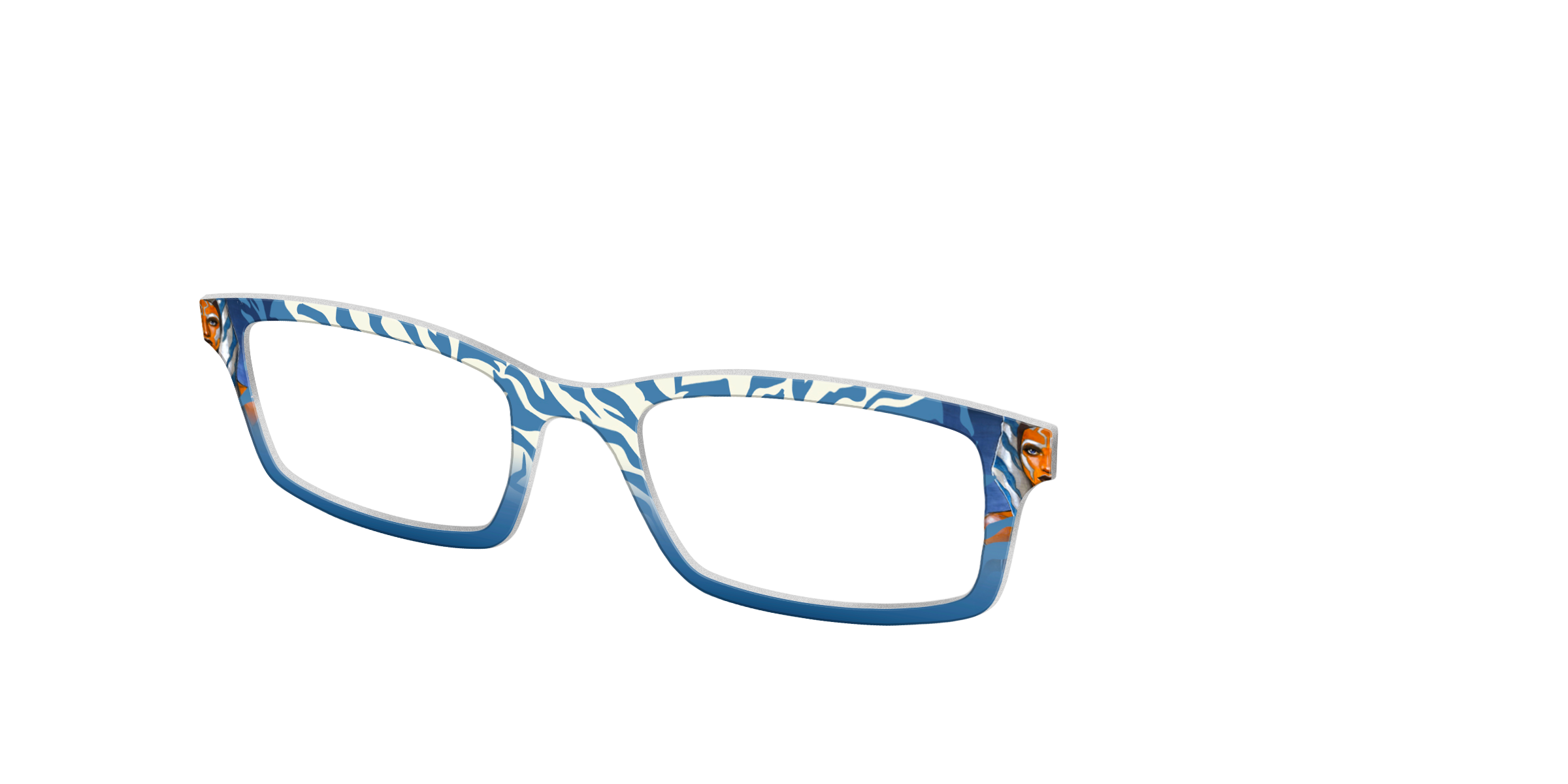 Pair Eyewear Collabs Ahsoka Tano cover occhiali fantasia blu