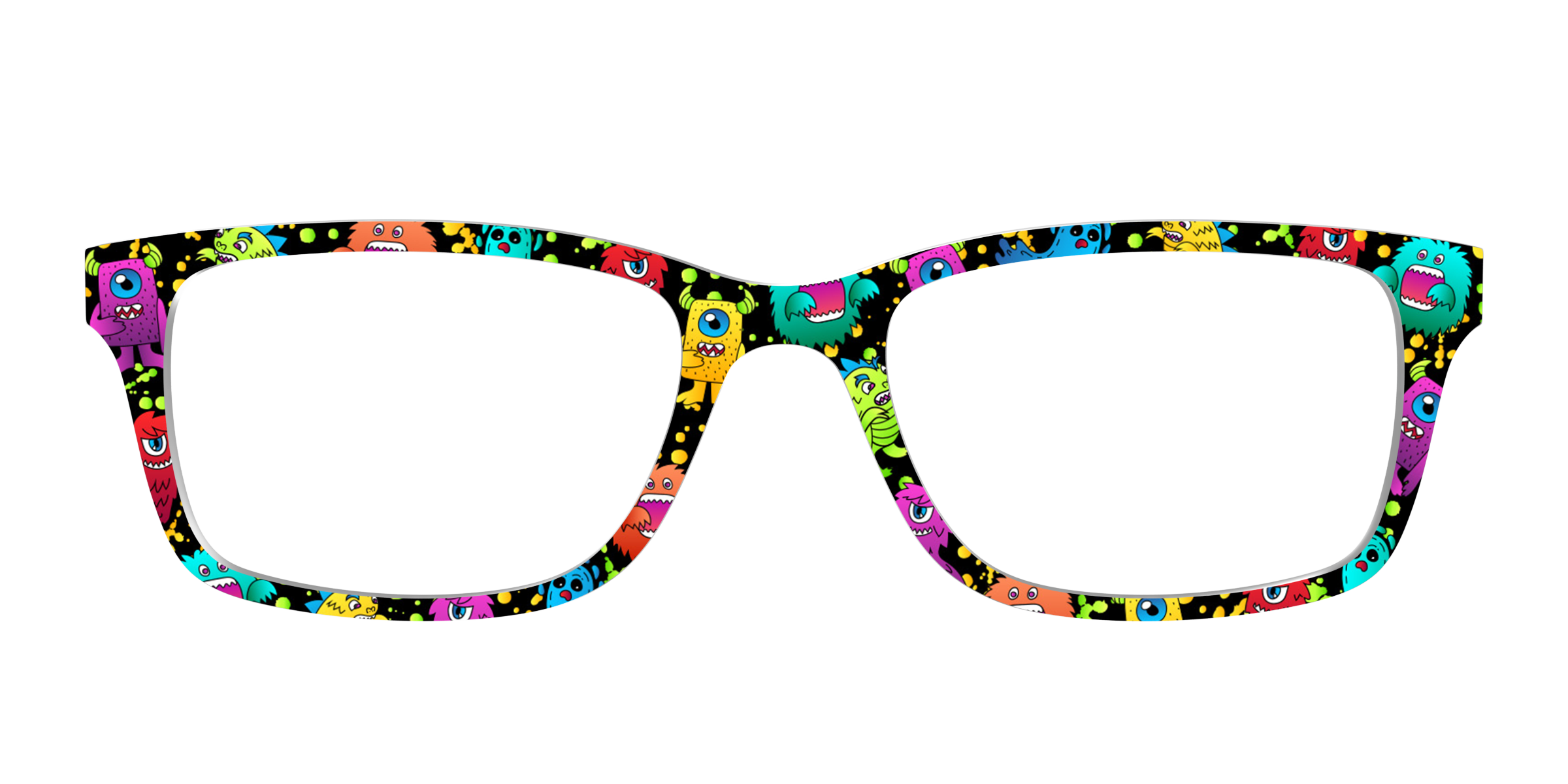 Pair Eyewear Design Tops Beastly Besties cover occhiali stampa