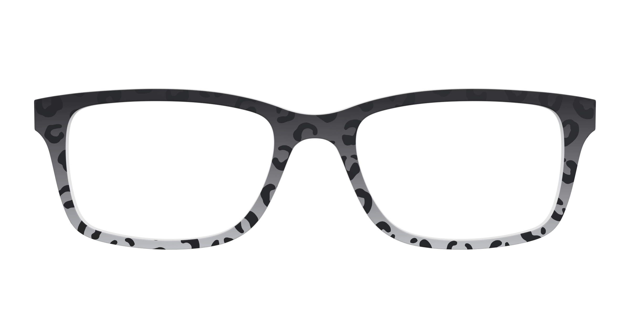 Pair Eyewear Solid Tops Black Cheetah top magnetico animalier
