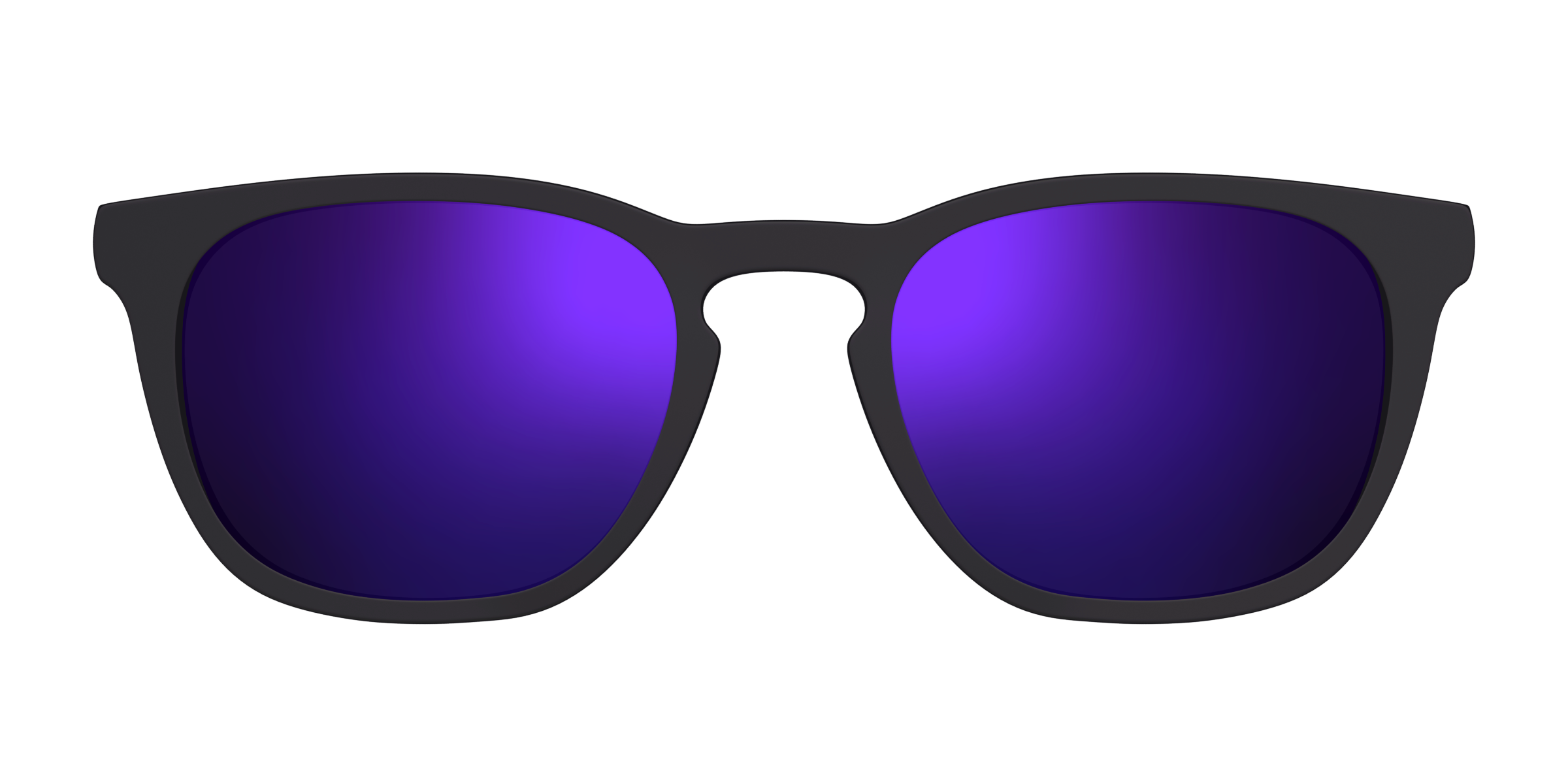 Pair Eyewear Sun Tops Polarized Purple top sole viola