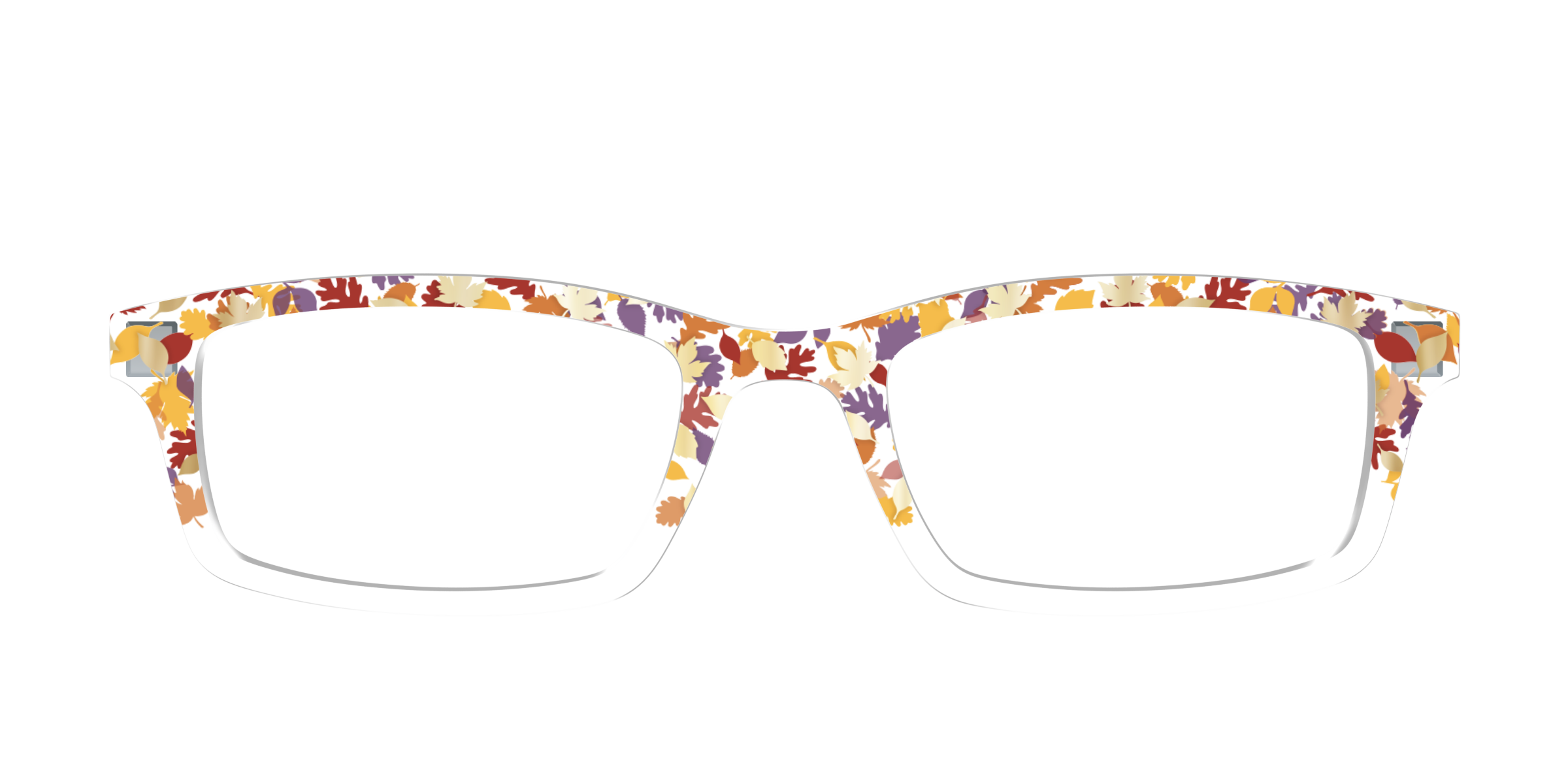 Pair Eyewear Design Tops Fallen Leaves Confetti Crystal top premium