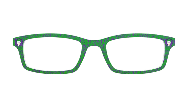 Pair Eyewear Collabs The Joker topper occhiali DC10 viola