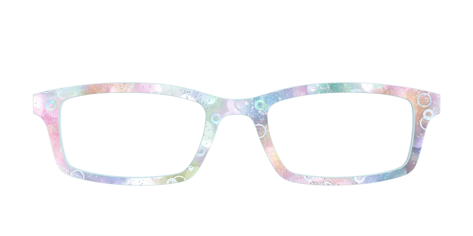 Pair Eyewear Design Tops The Mermaid Bokeh top per occhiali glitter