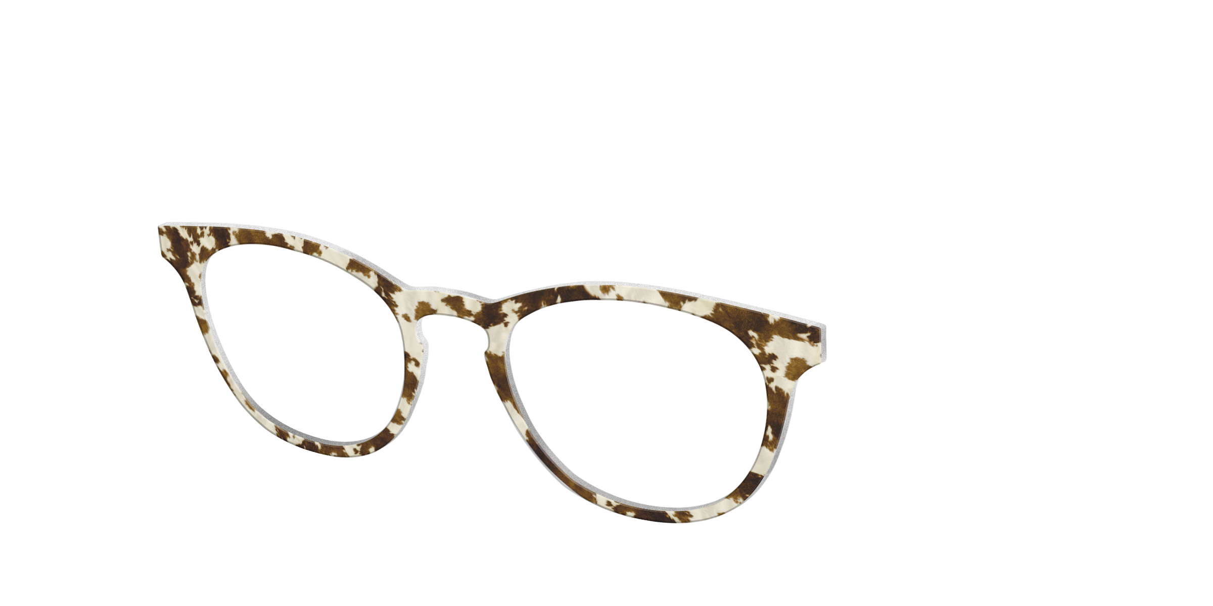 Pair Eyewear Solid Tops Cowhide topper occhiali Serra