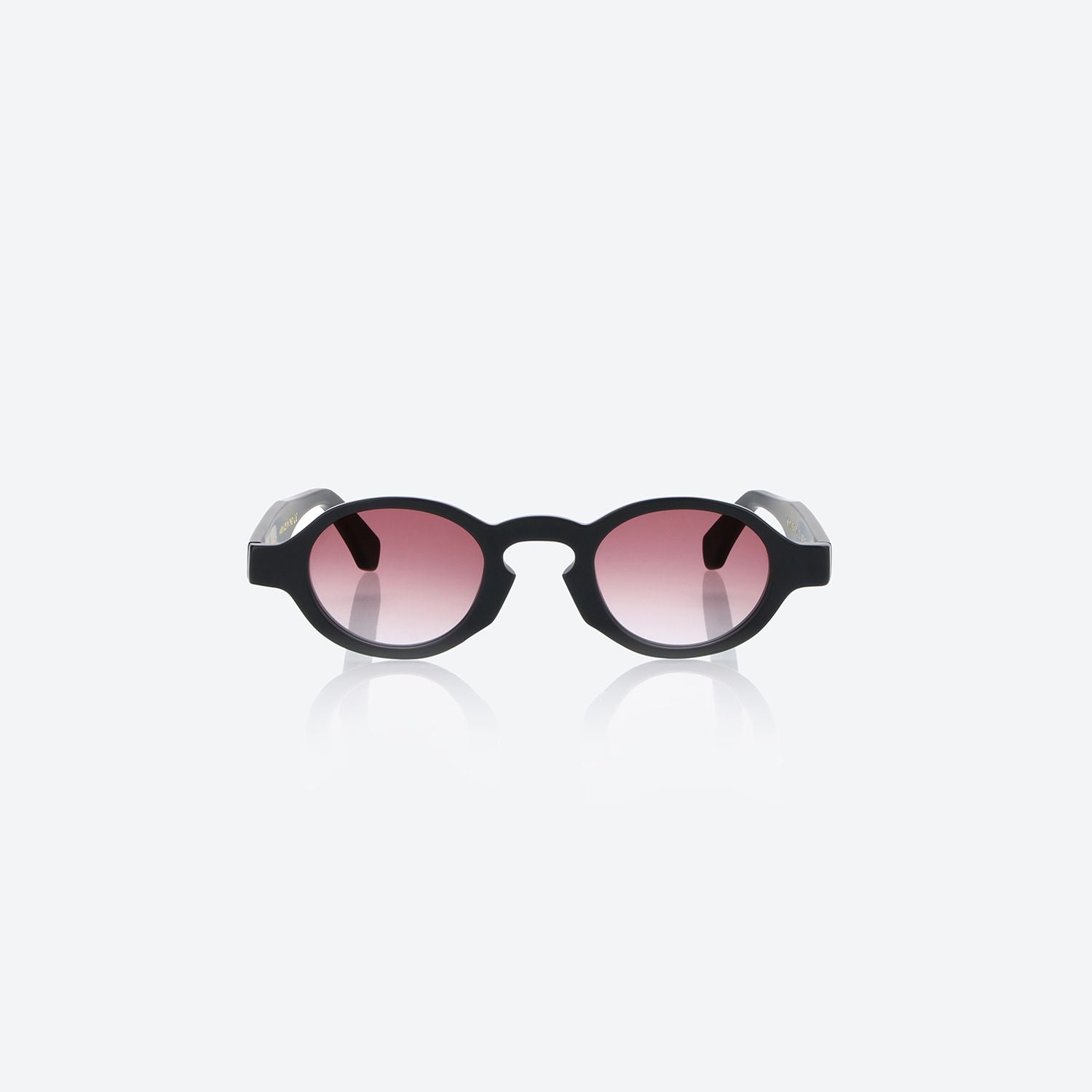 Monokol Burbon MK167 C3 occhiali da sole rotondi unisex neri