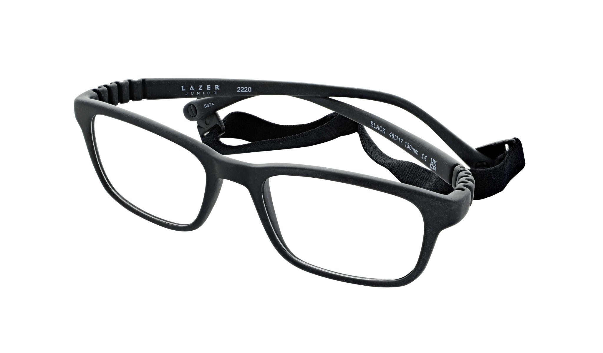 Lazer Junior 2220 occhiali vista bambini nero 48-17-130