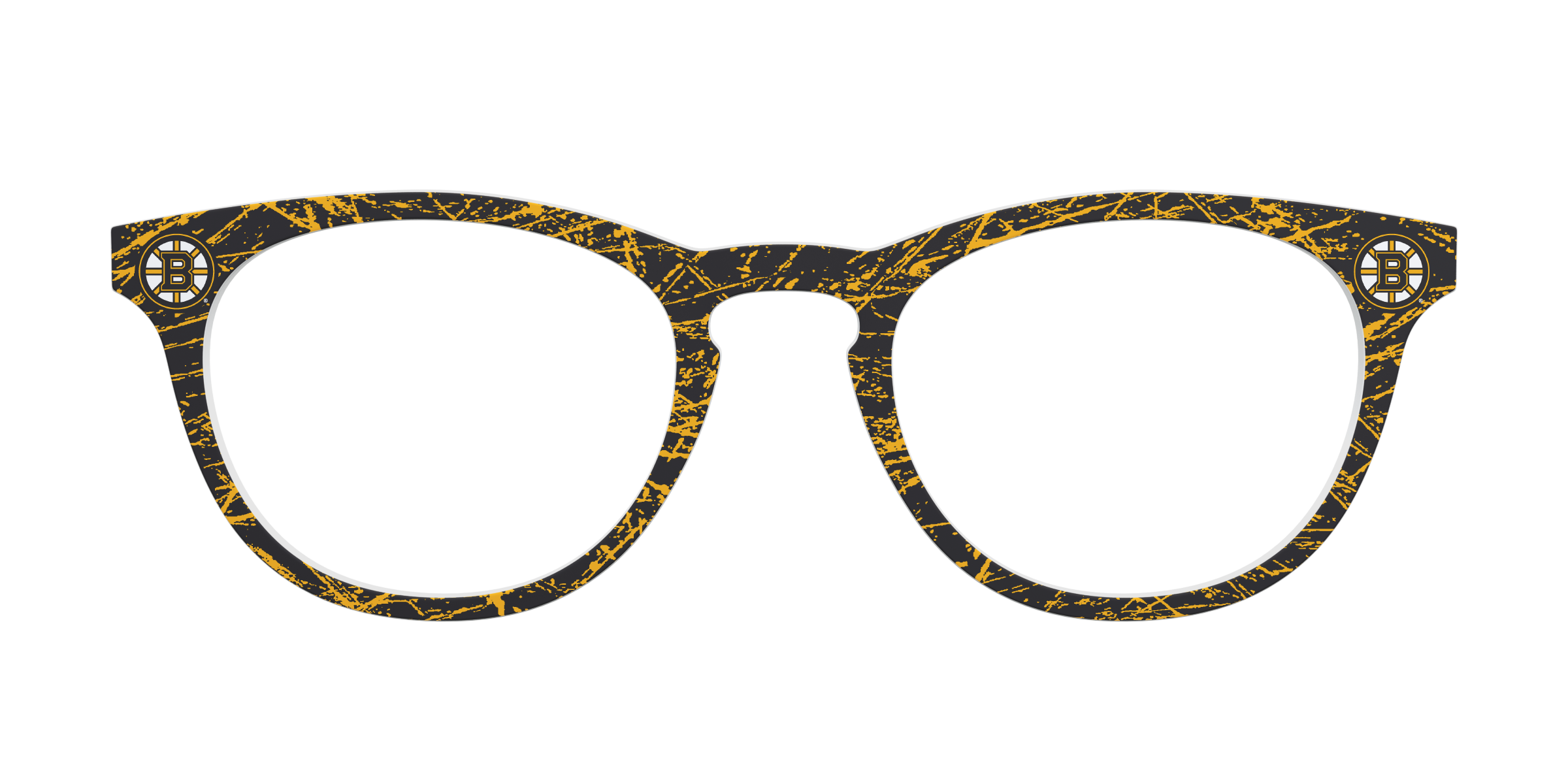 Pair Eyewear School Spirit Bruins Ice top magnetico Cedro
