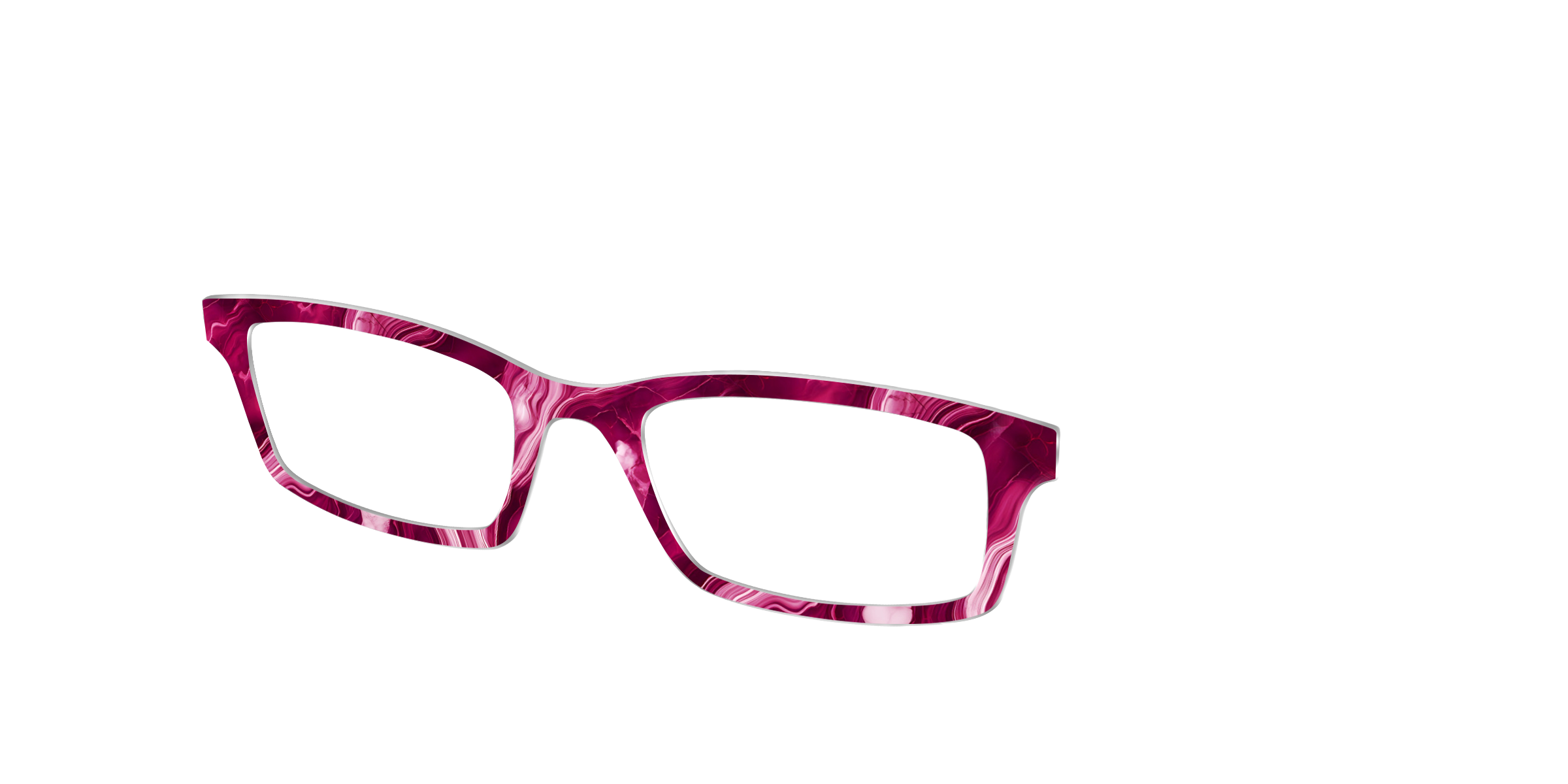 Pair Eyewear Design Tops Cranberry Marble cover occhiali marmo