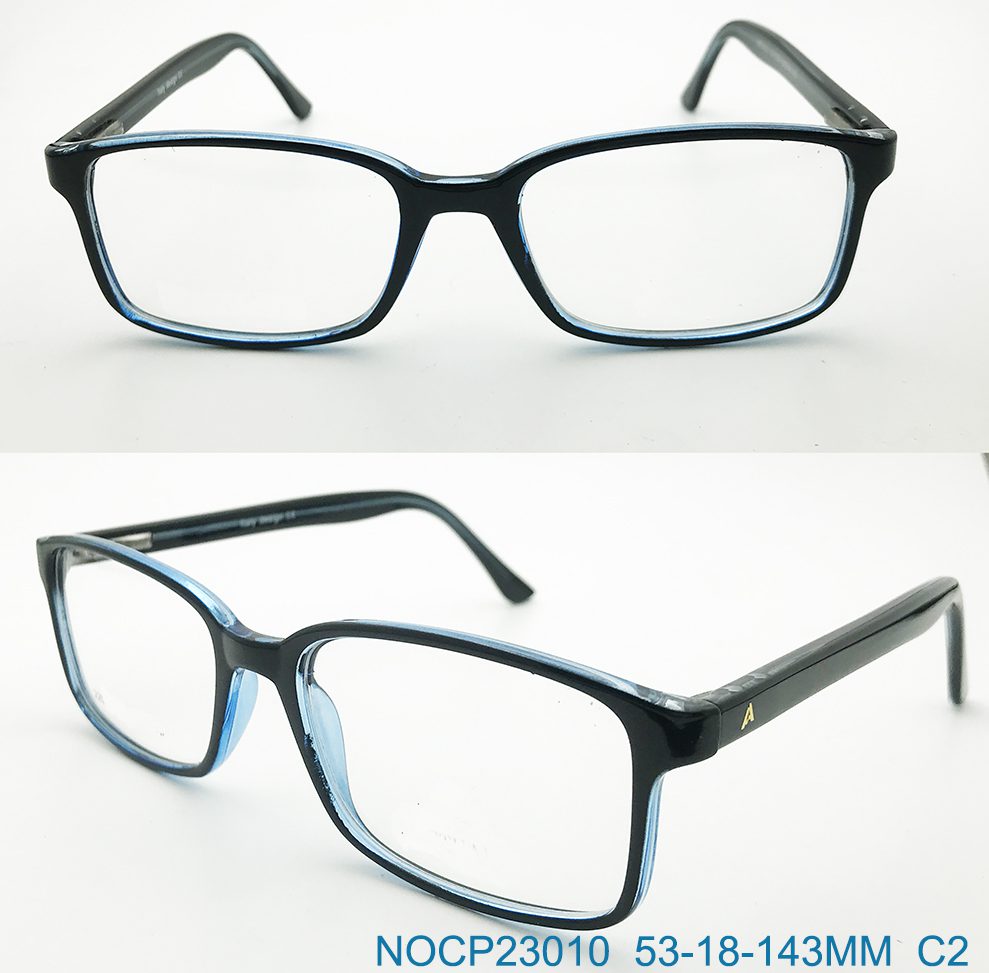 Ouyuan NOCP23010 montatura rettangolare bicolore 53-18-143